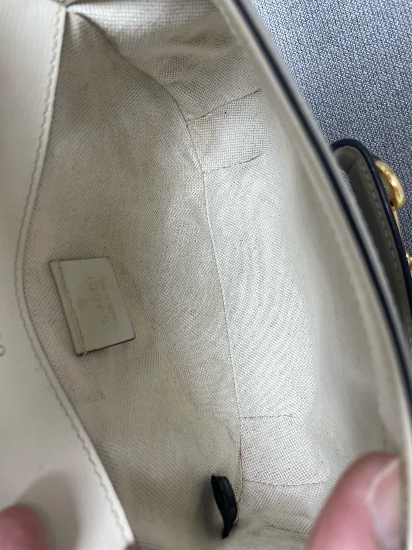 Gucci - 1955 - Leather - Beige - (small)