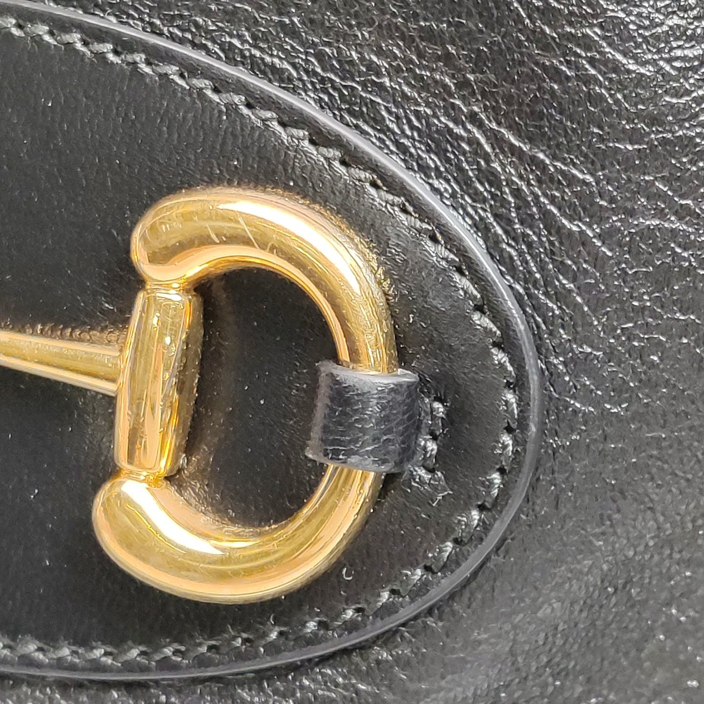 Gucci - 1955 - Leather - Black - (medium)