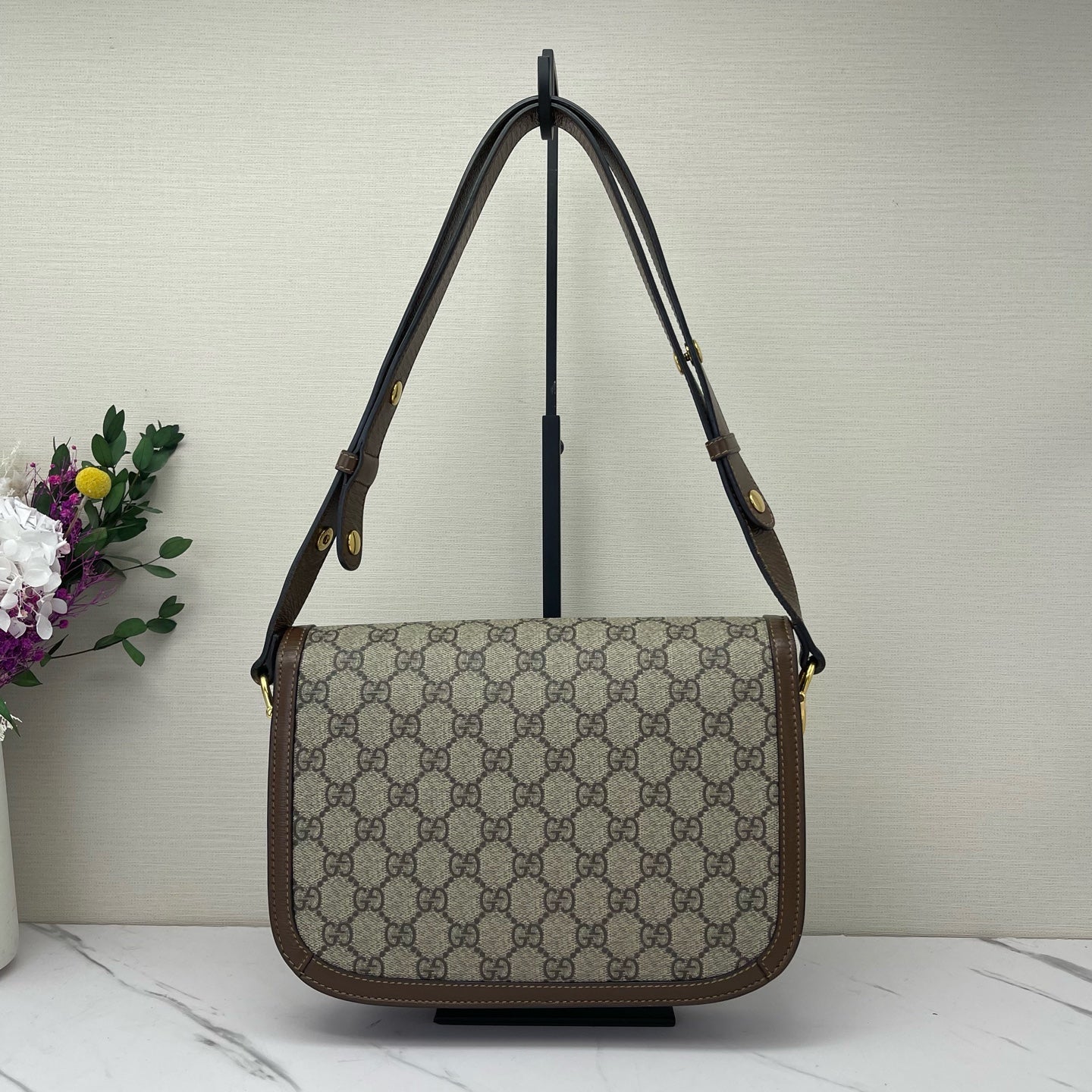 Gucci - 1955 - Leather - Brown - (medium)