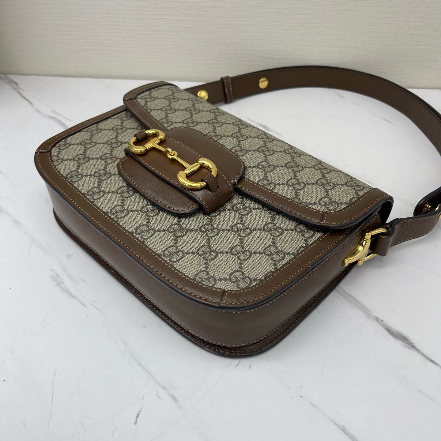 Gucci - 1955 - Leather - Brown - (medium)
