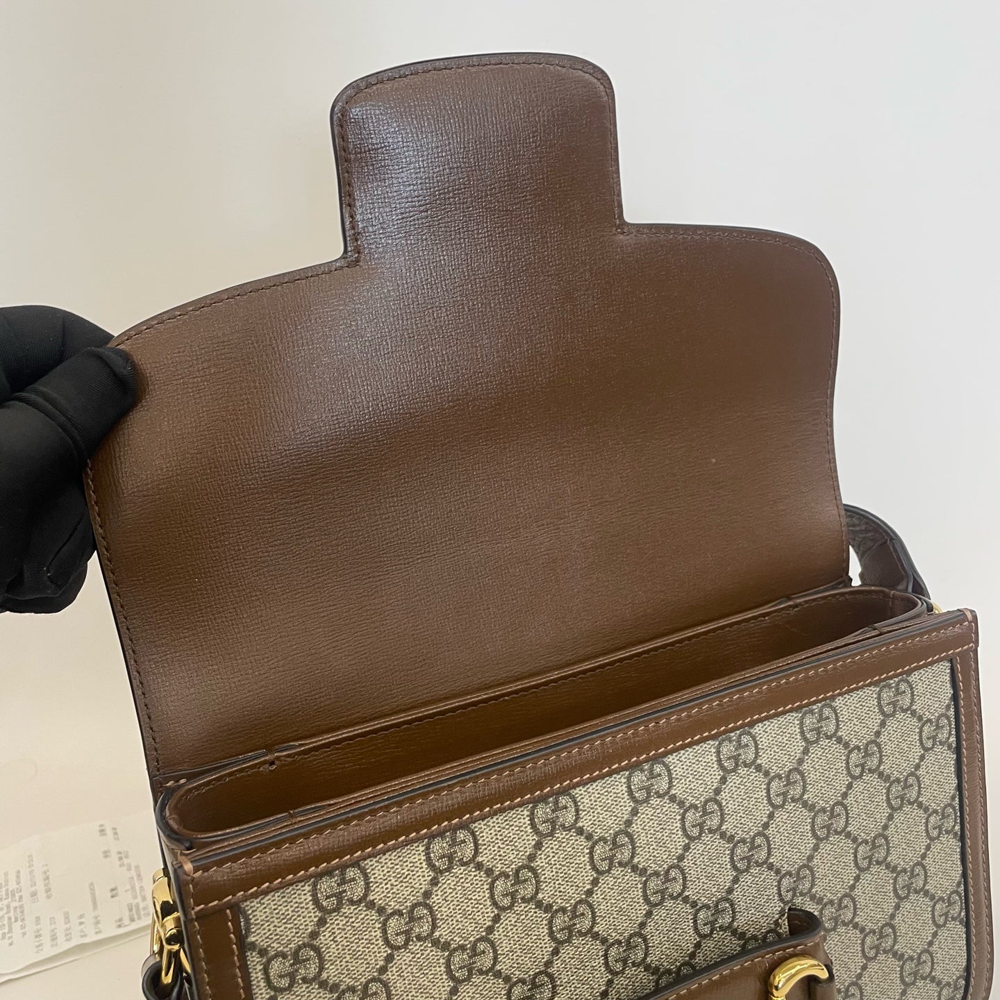 Gucci - 1955 - Leather - Brown - (medium)