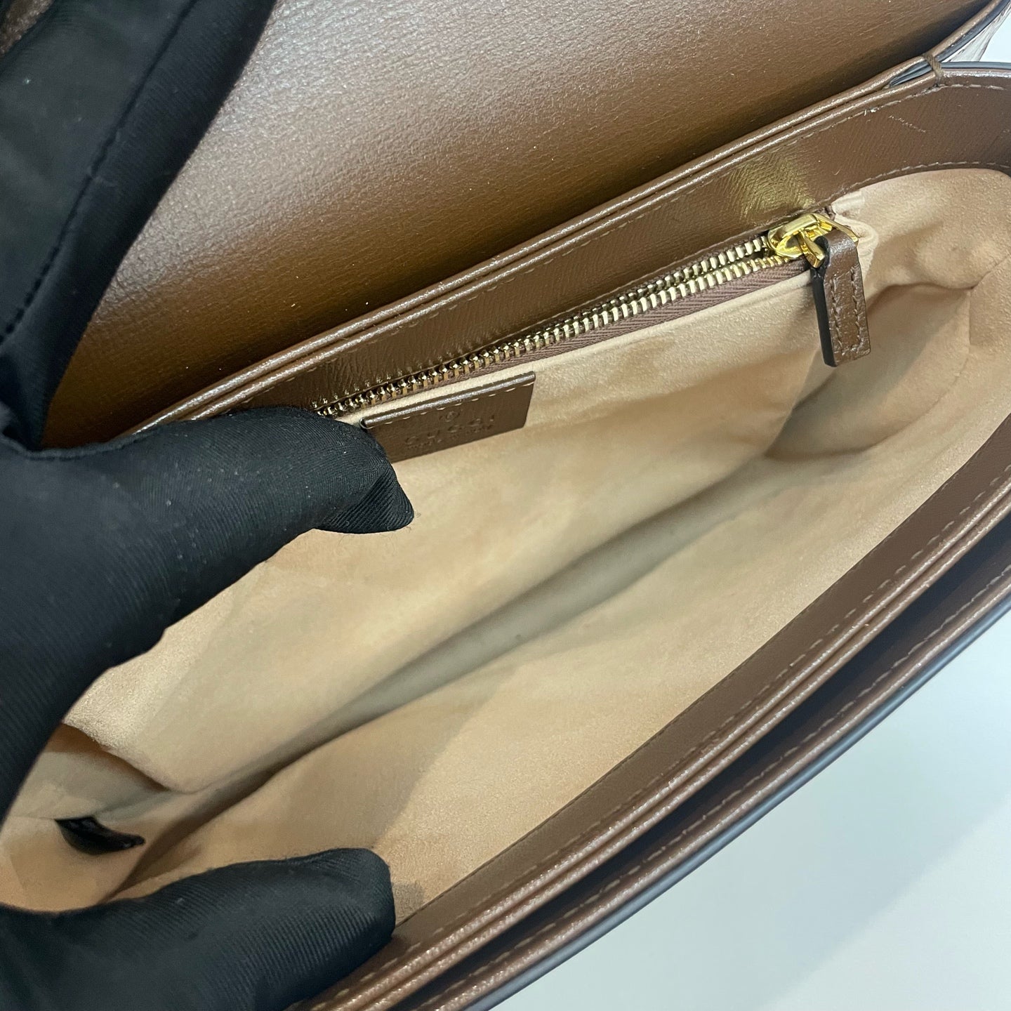 Gucci - 1955 - Leather - Brown - (medium)