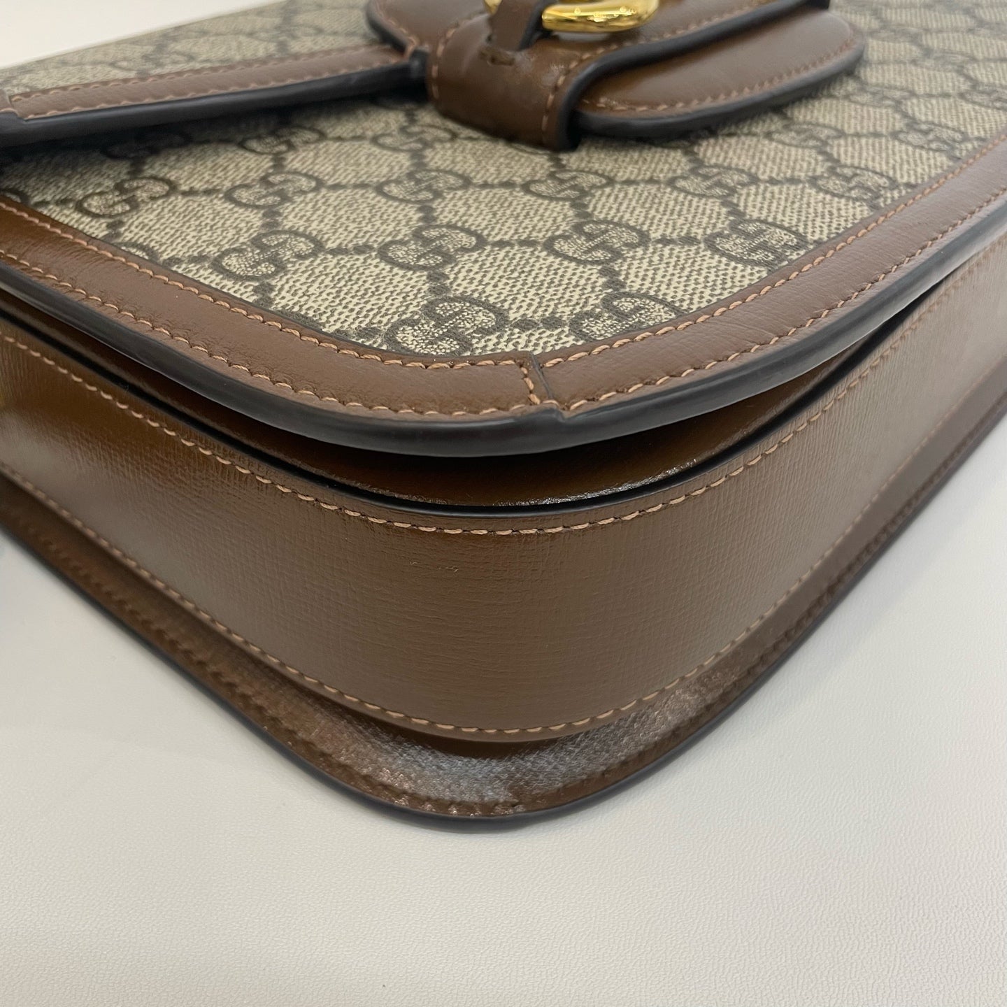 Gucci - 1955 - Leather - Brown - (medium)