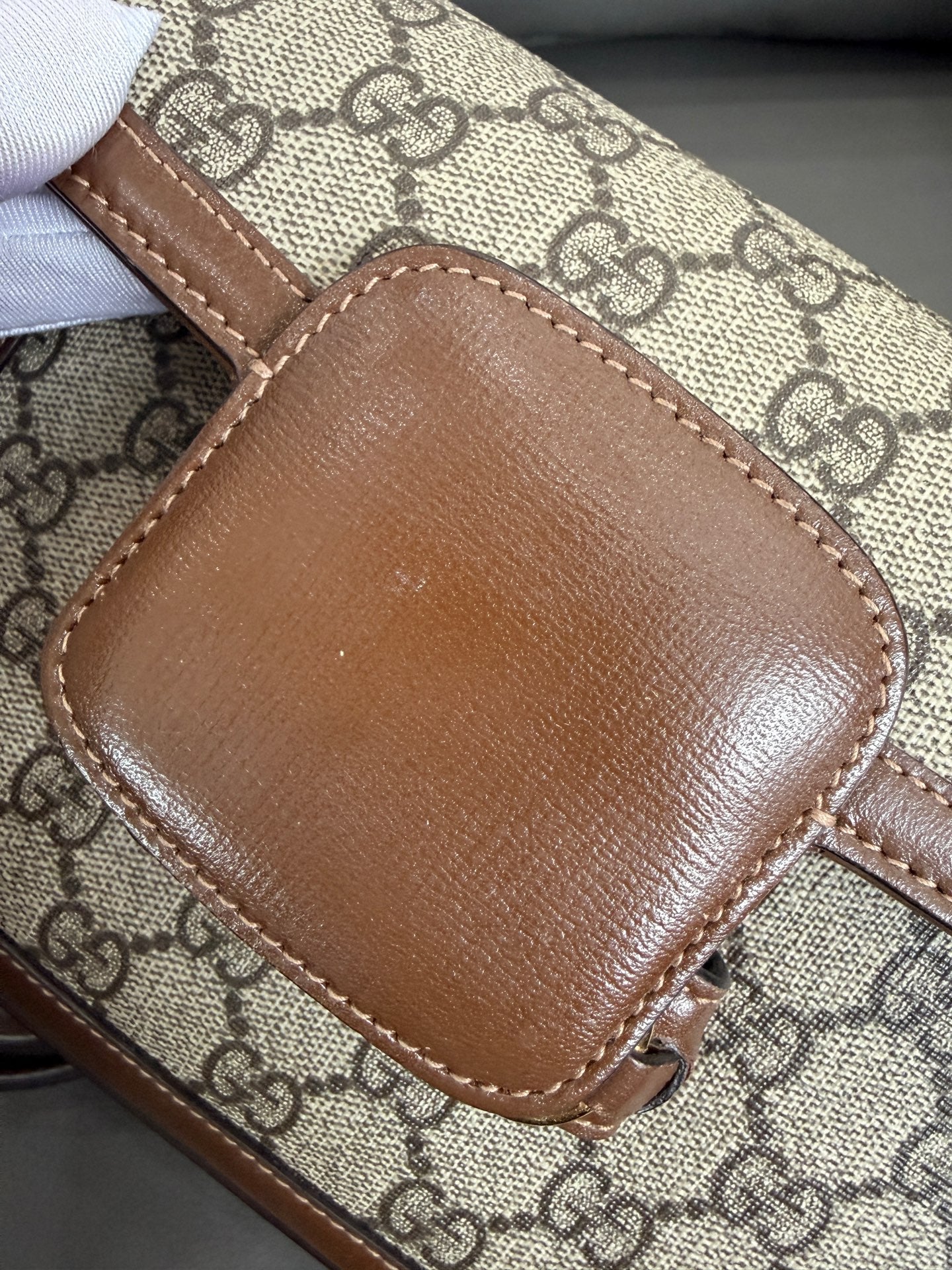 Gucci - 1955 - Leather - Brown - (small)