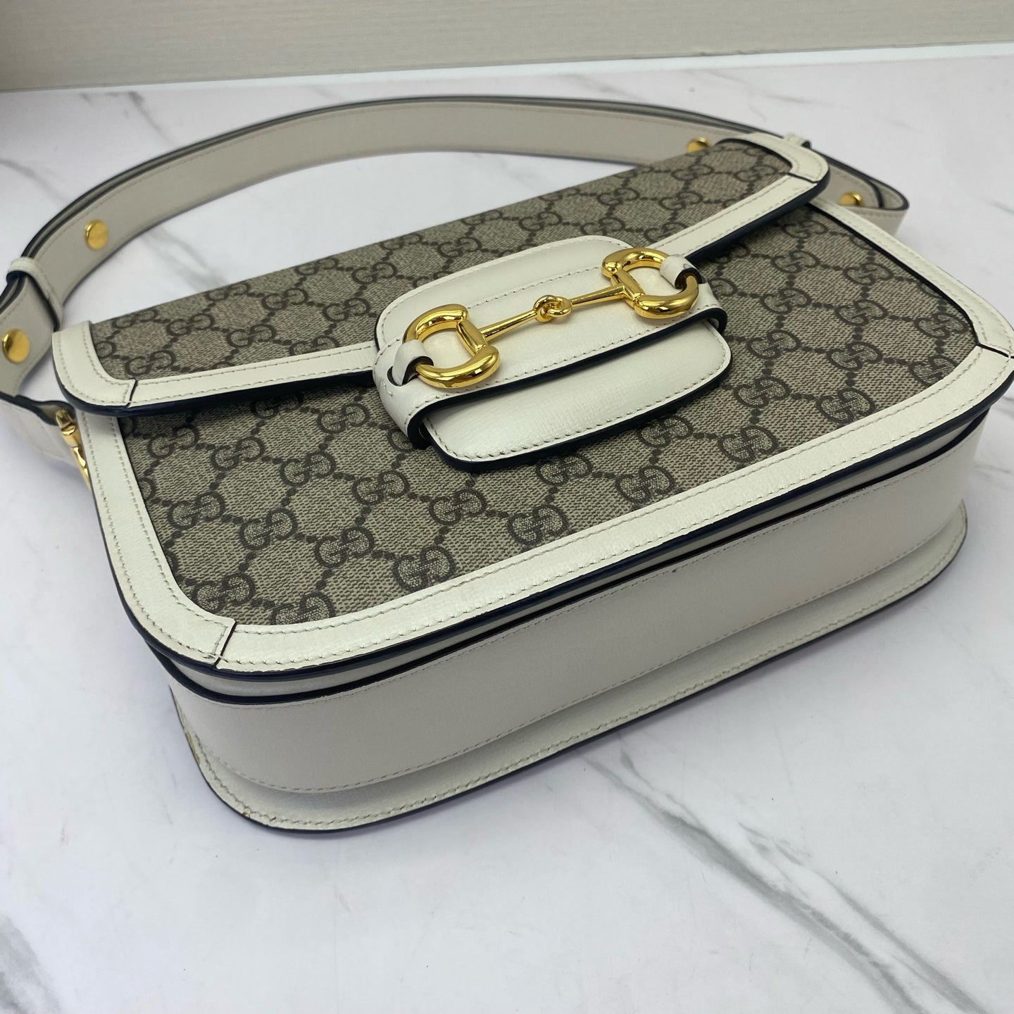 Gucci - 1955 - Leather - Multicolour - (medium)