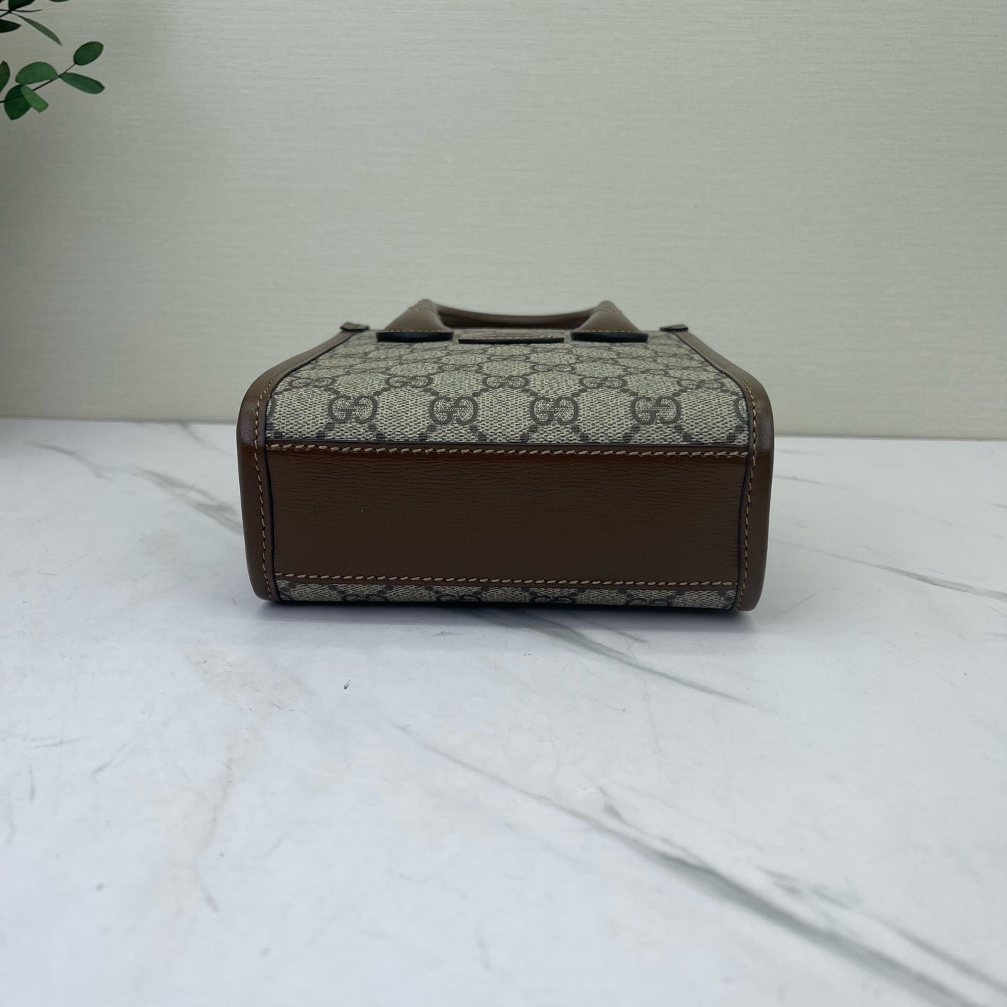 Gucci - 1955 Ophidia Mini Tote - Cloth - Brown - (mini)