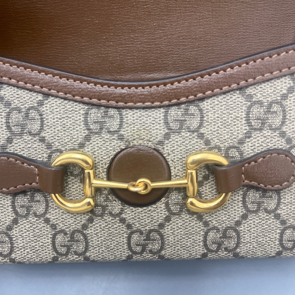 Gucci - 1955 Phone Bag - Synthetic - Brown - (mini)