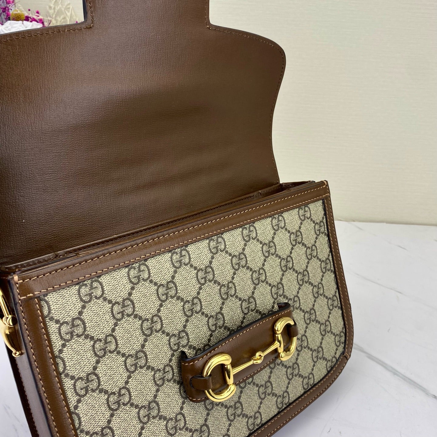 Gucci - 1955 - Synthetic - Brown - (medium)