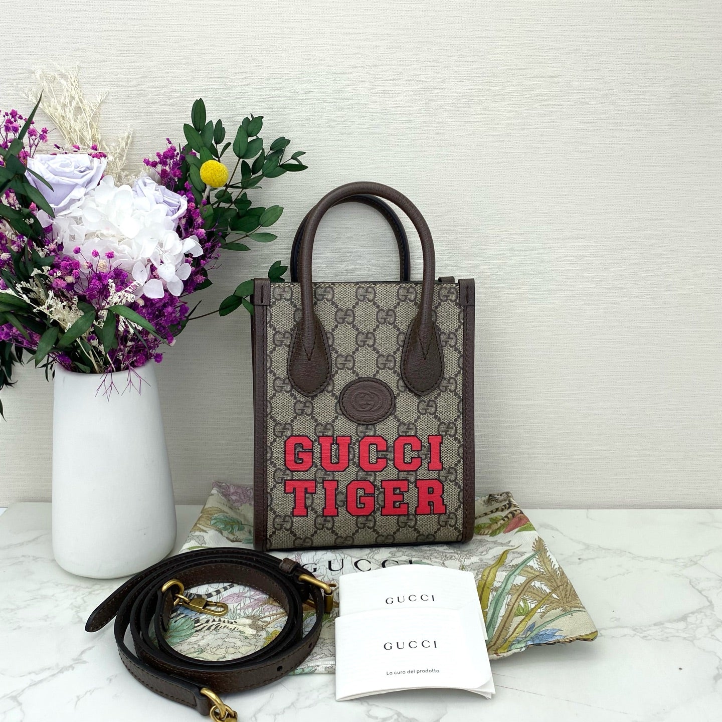 Gucci - 1955 - Synthetic - Brown - (mini)