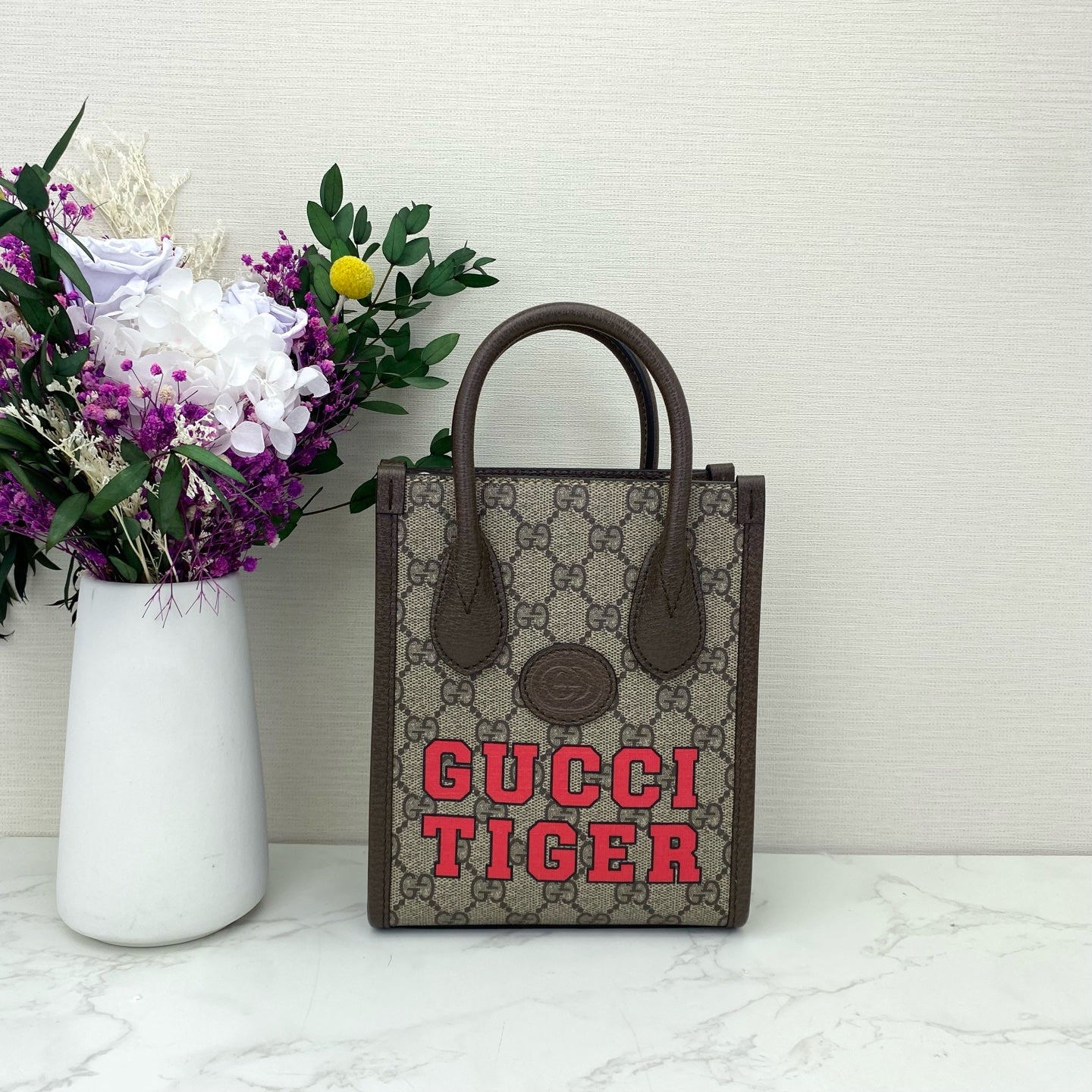 Gucci - 1955 - Synthetic - Brown - (mini)