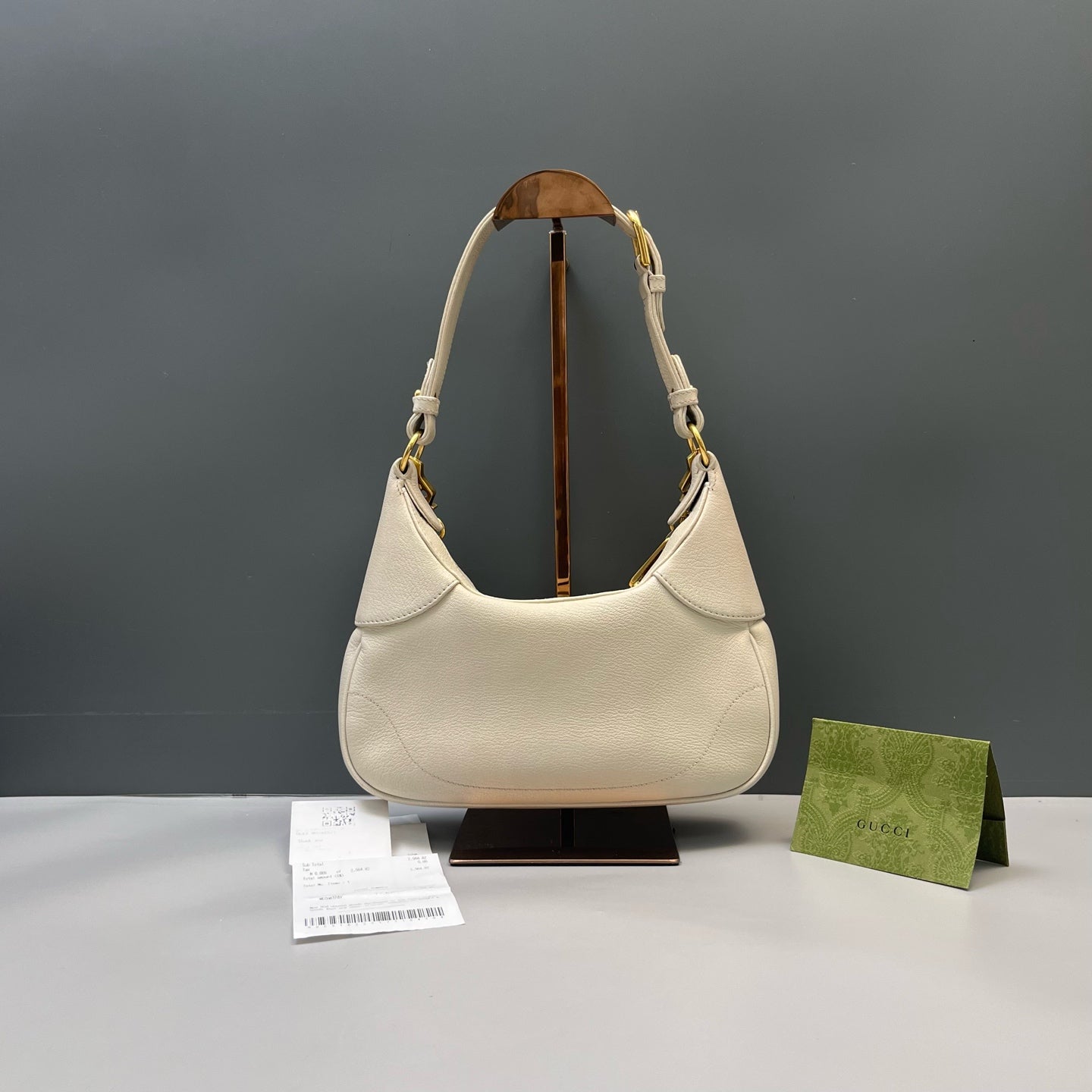 Gucci - Aphrodite - Leather - Beige - (small)