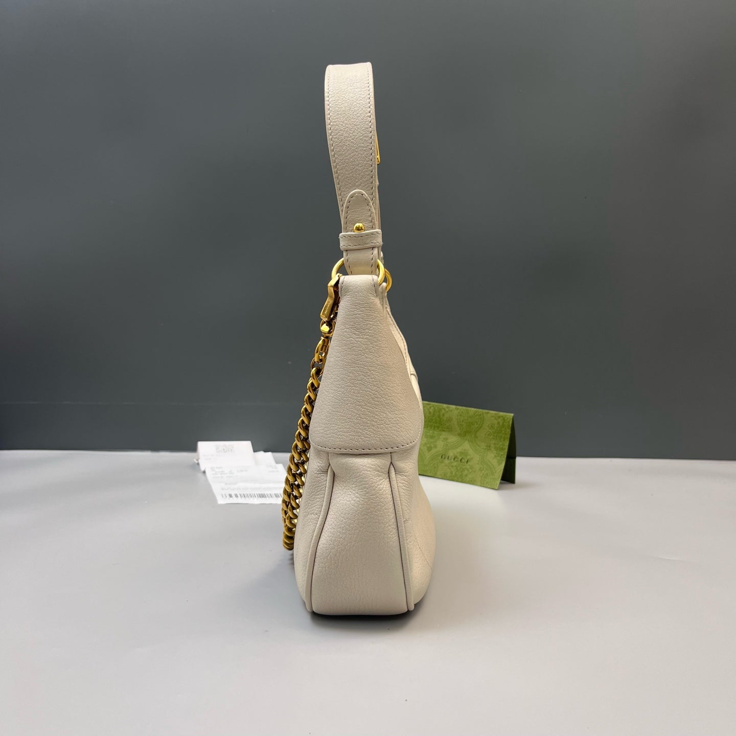 Gucci - Aphrodite - Leather - Beige - (small)