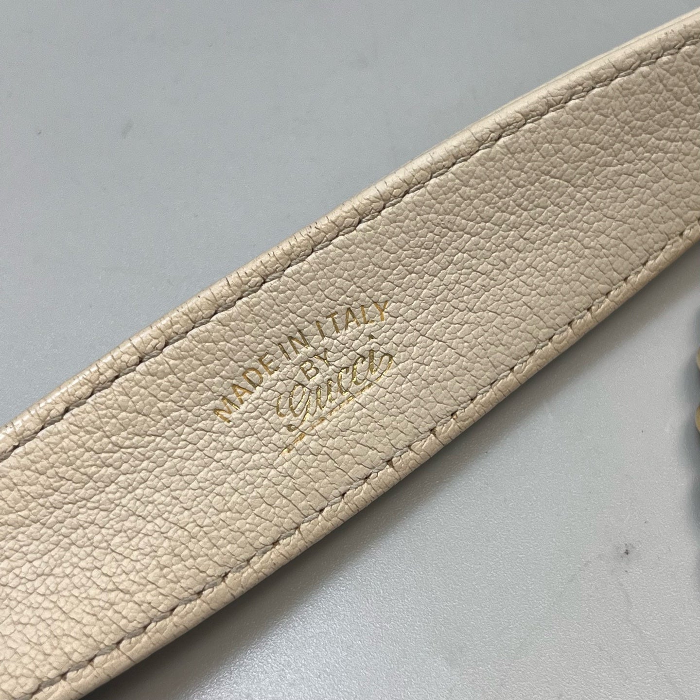 Gucci - Aphrodite - Leather - Beige - (small)