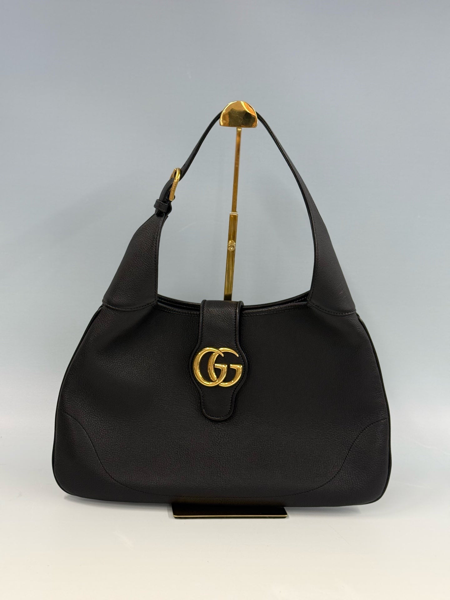 Gucci - Aphrodite - Leather - Black - (Medium)