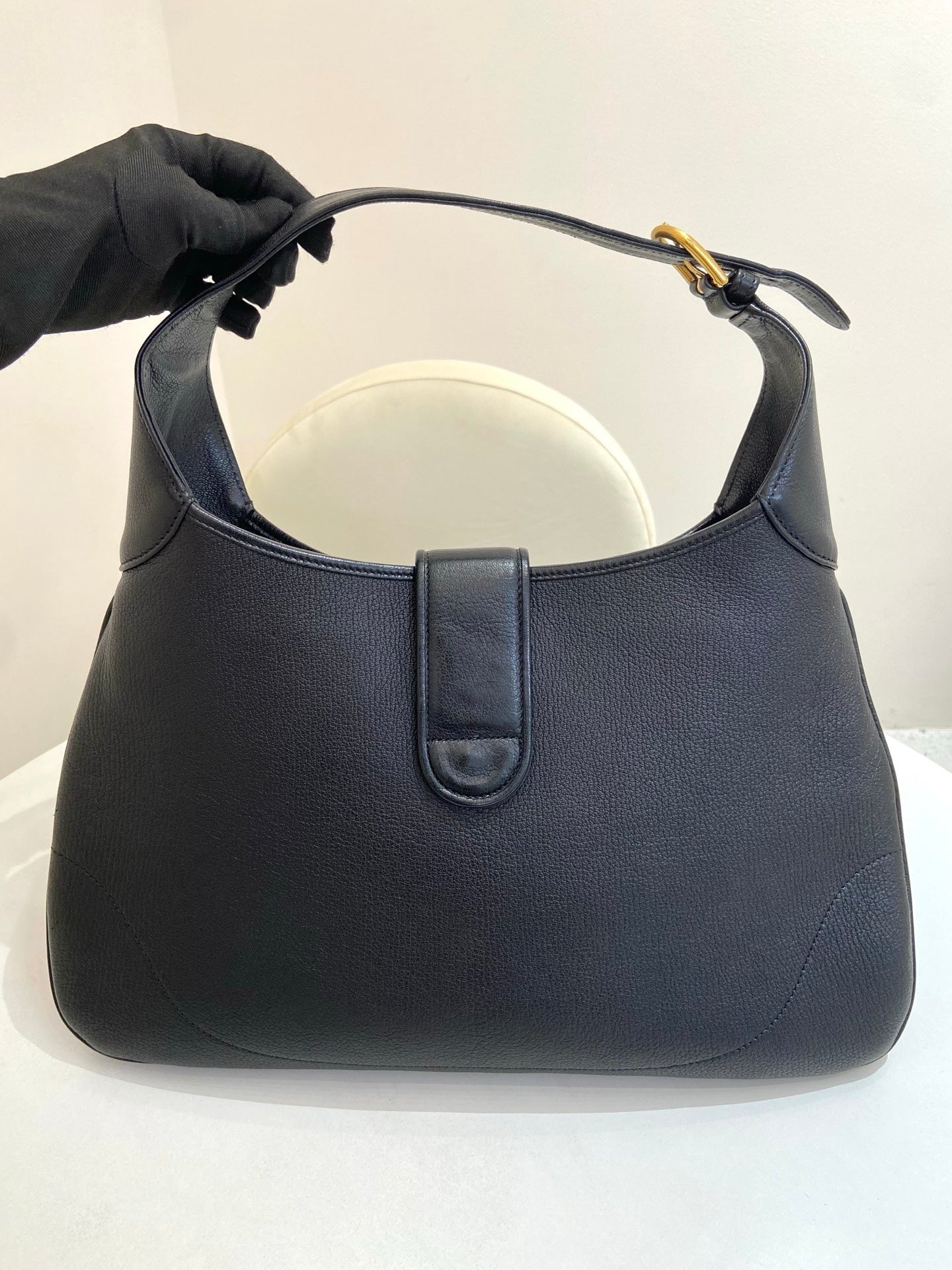 Gucci - Aphrodite - Leather - Black - (medium)