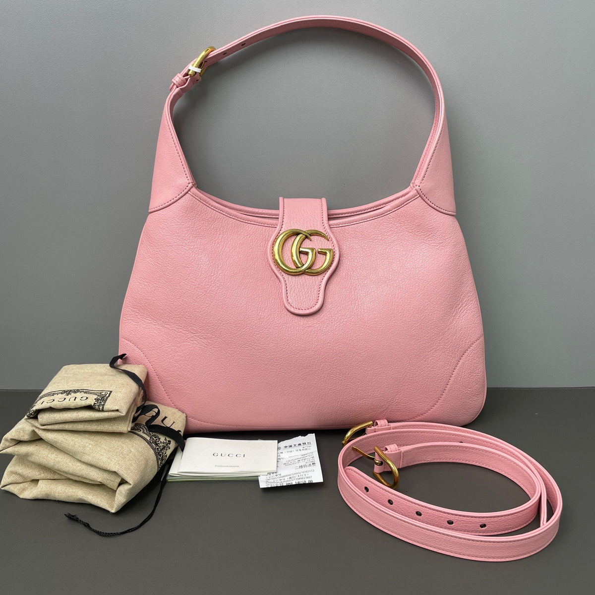 Gucci - Aphrodite - Leather - Pink