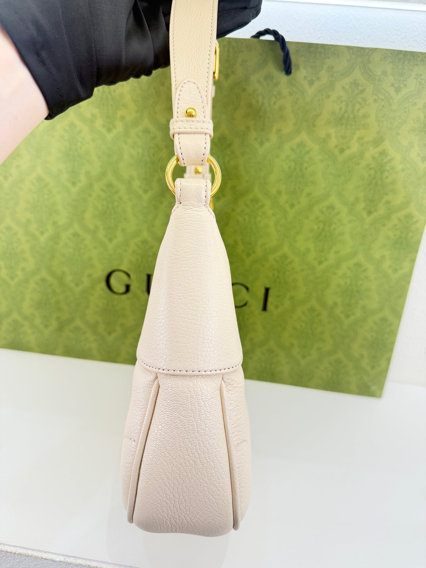 Gucci - Aphrodite - Leather - White - (small)