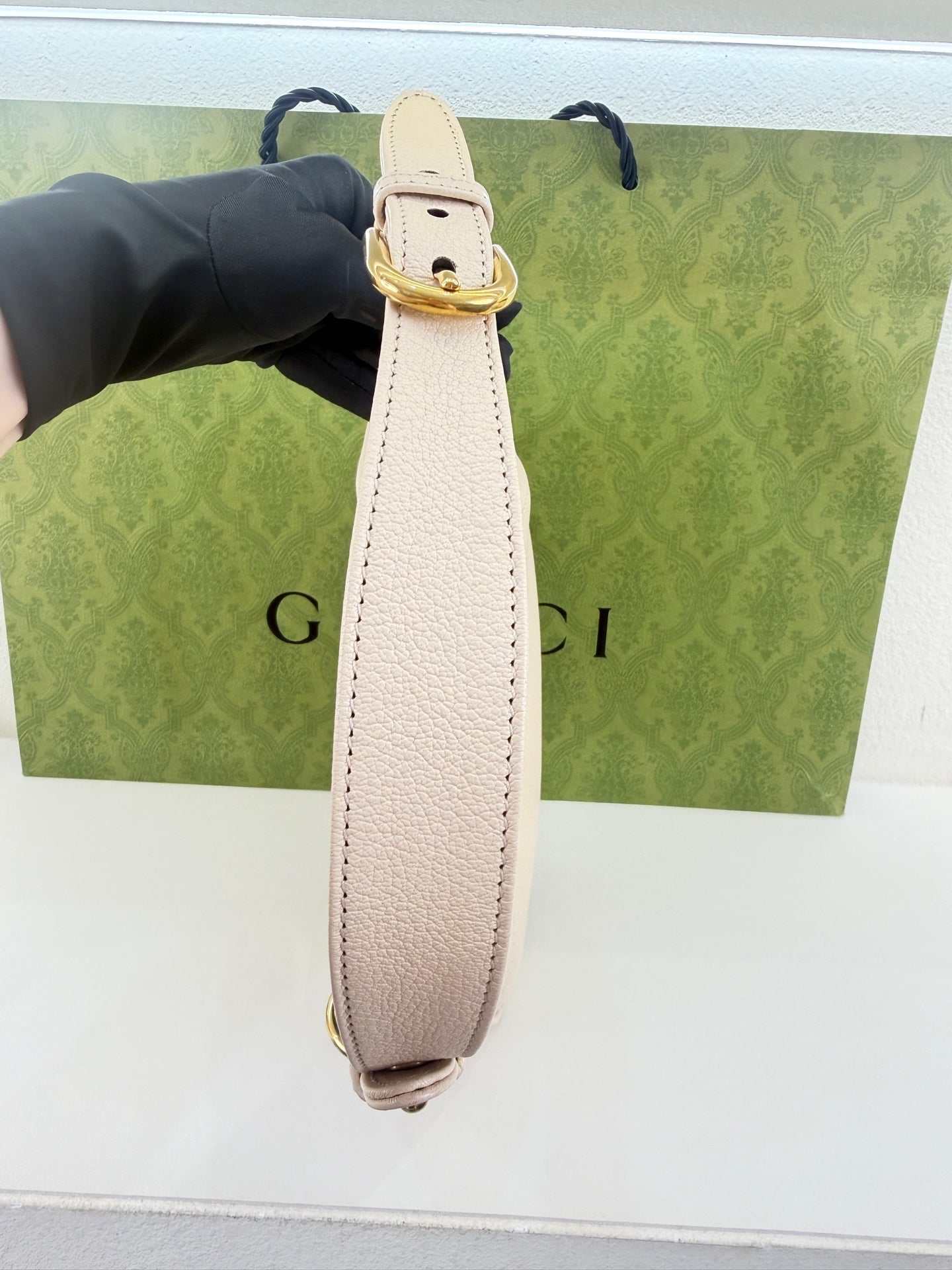 Gucci - Aphrodite - Leather - White - (small)