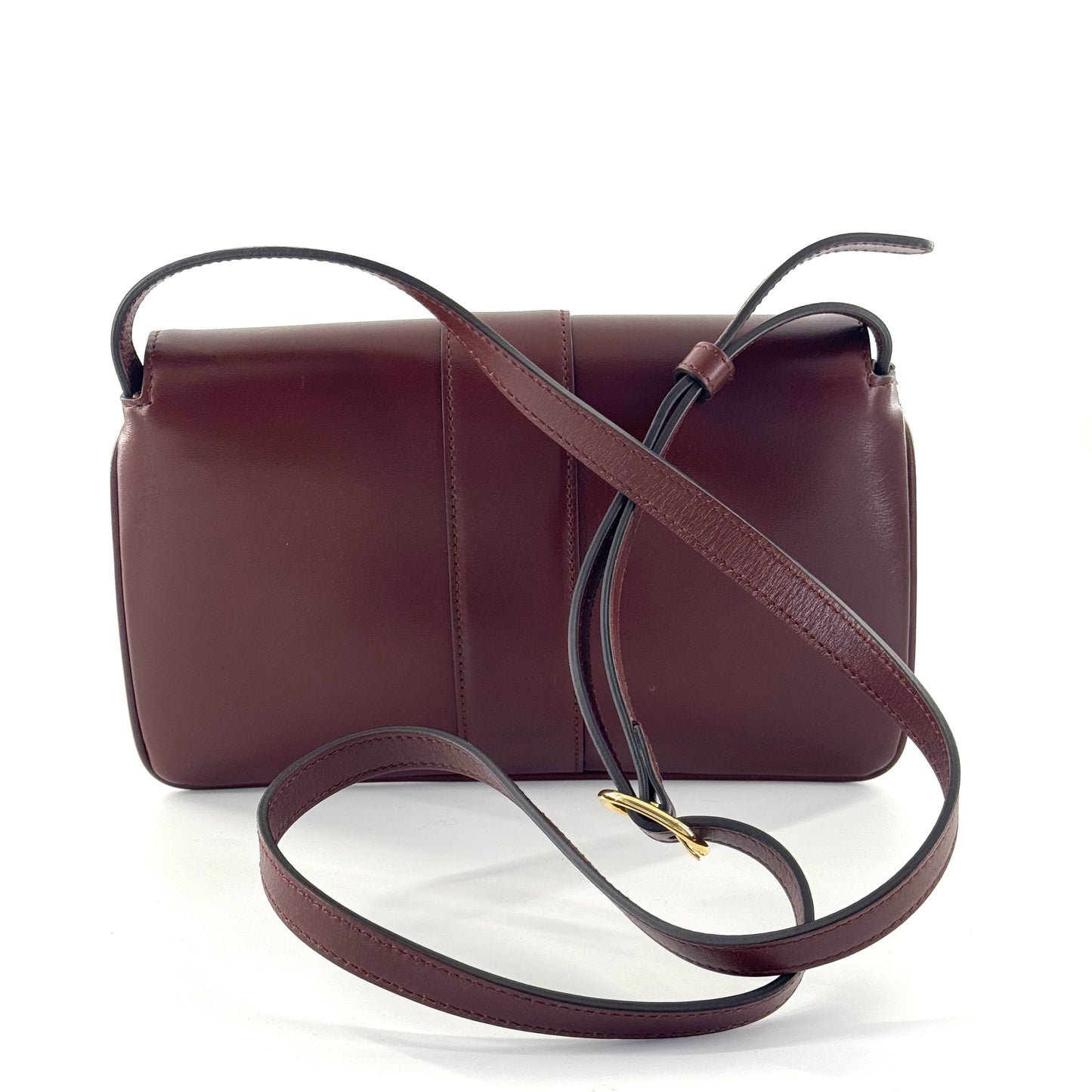 Gucci - Arli Shoulder Bag - Smooth calf leather - Burgundy - (small)