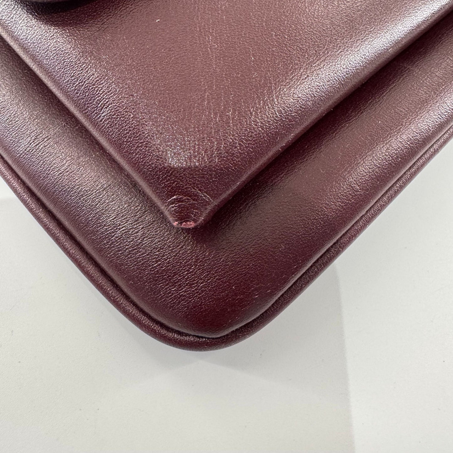 Gucci - Arli Shoulder Bag - Smooth calf leather - Burgundy - (small)