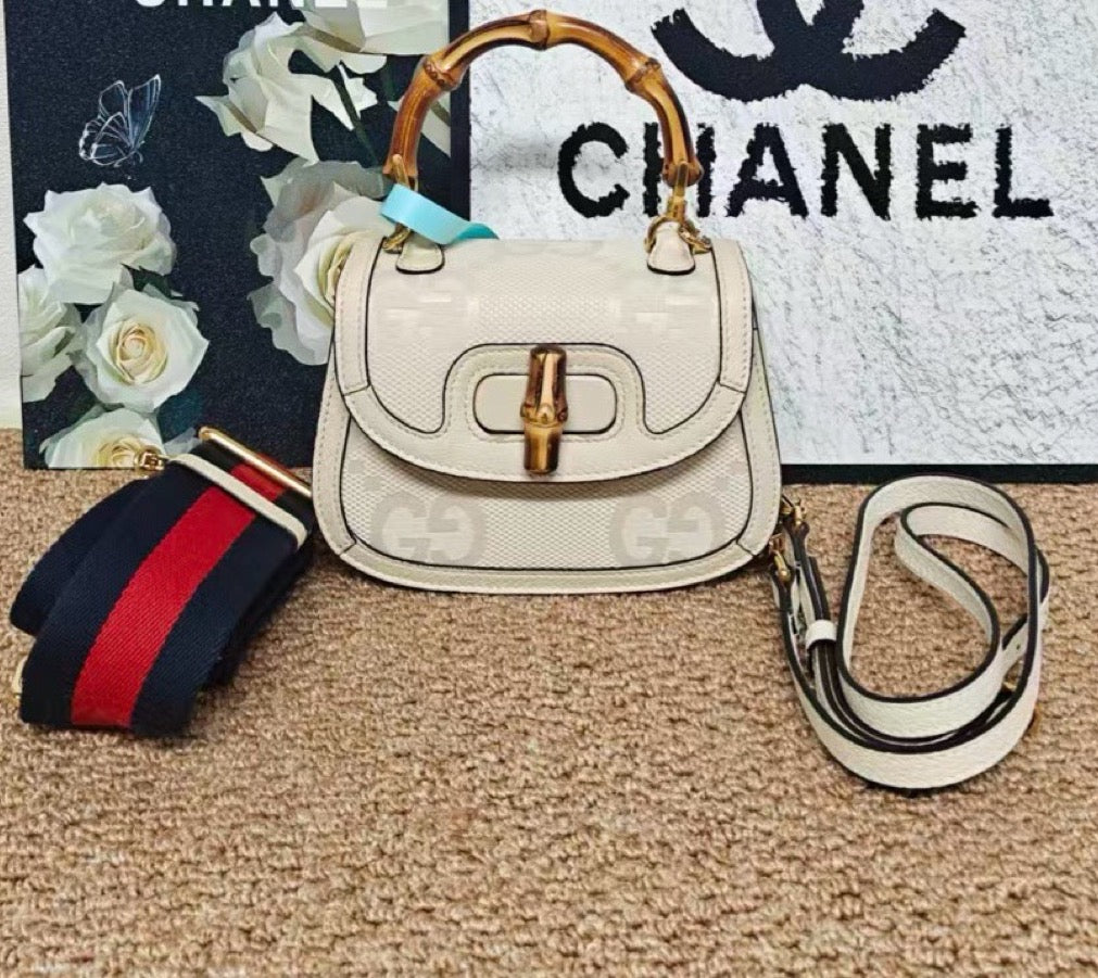Gucci - Bamboo 1947 - Cloth - Beige