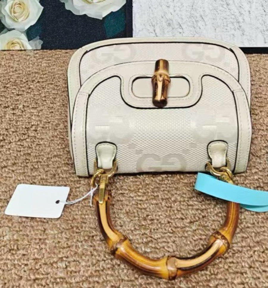 Gucci - Bamboo 1947 - Cloth - Beige