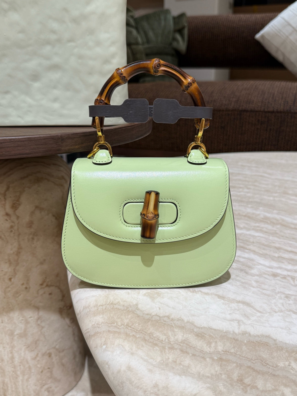 Gucci - Bamboo 1947 - Leather - Green
