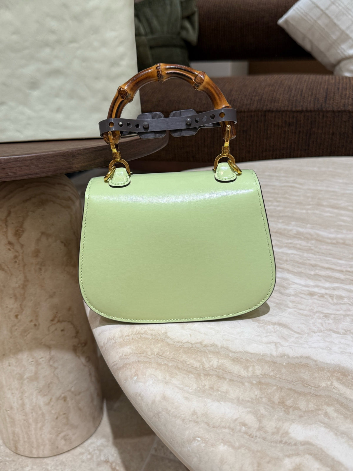 Gucci - Bamboo 1947 - Leather - Green