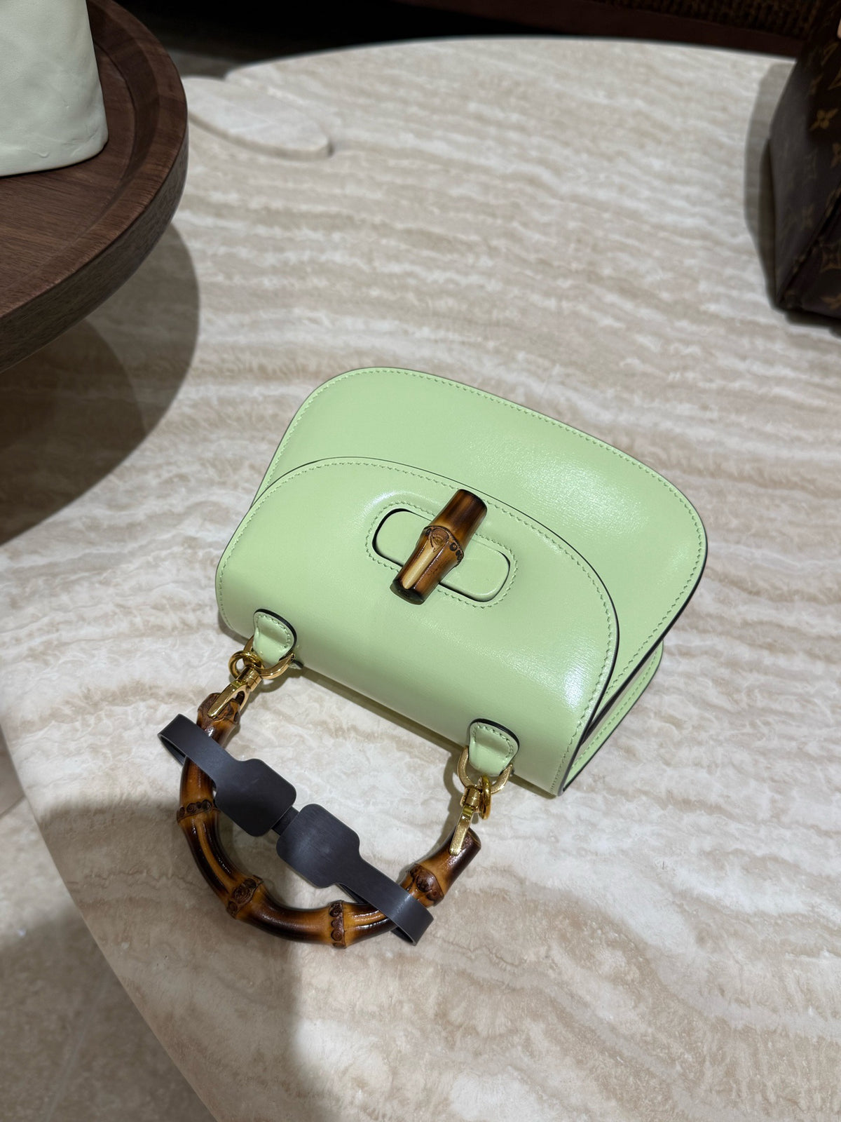Gucci - Bamboo 1947 - Leather - Green