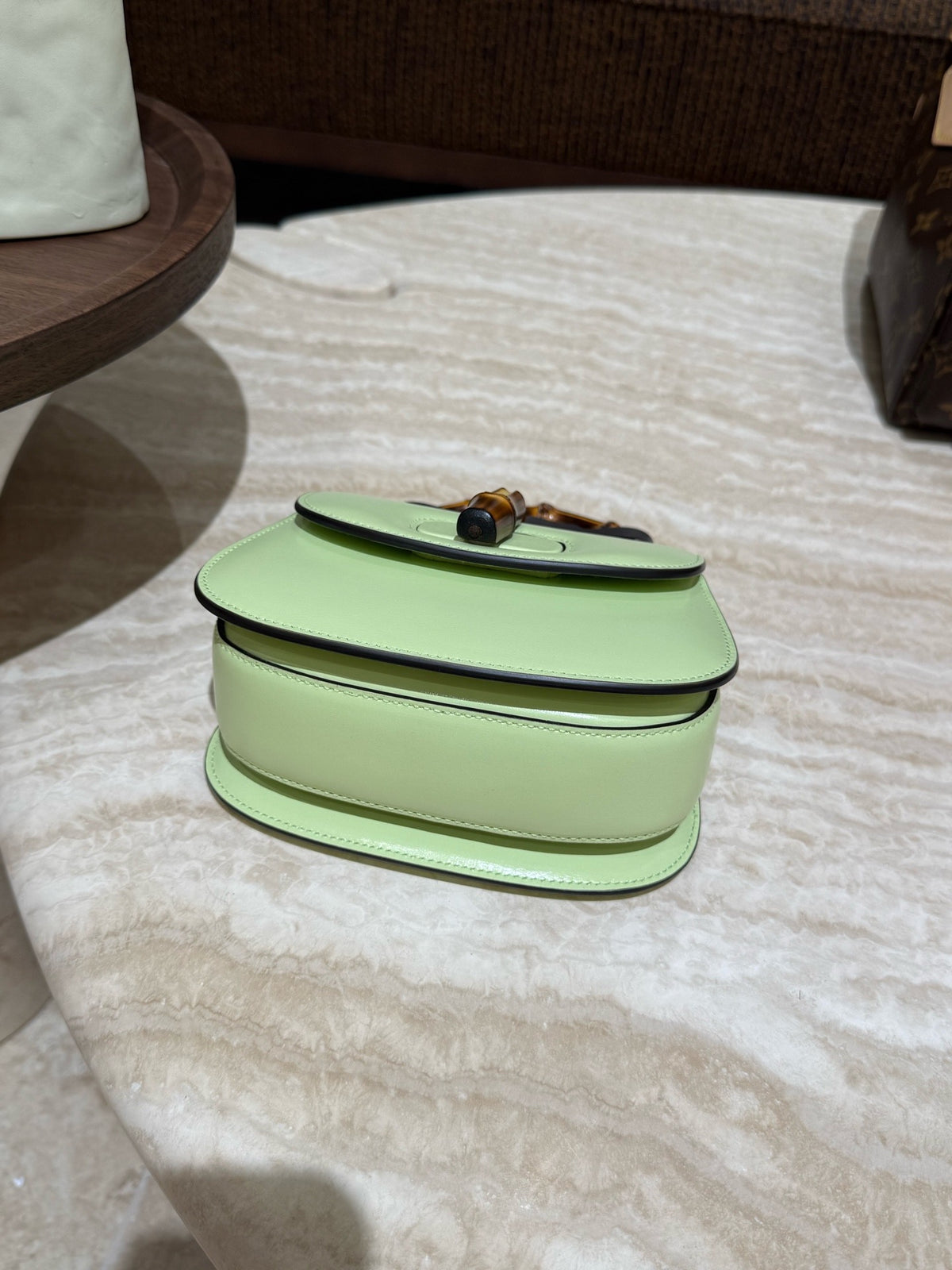 Gucci - Bamboo 1947 - Leather - Green