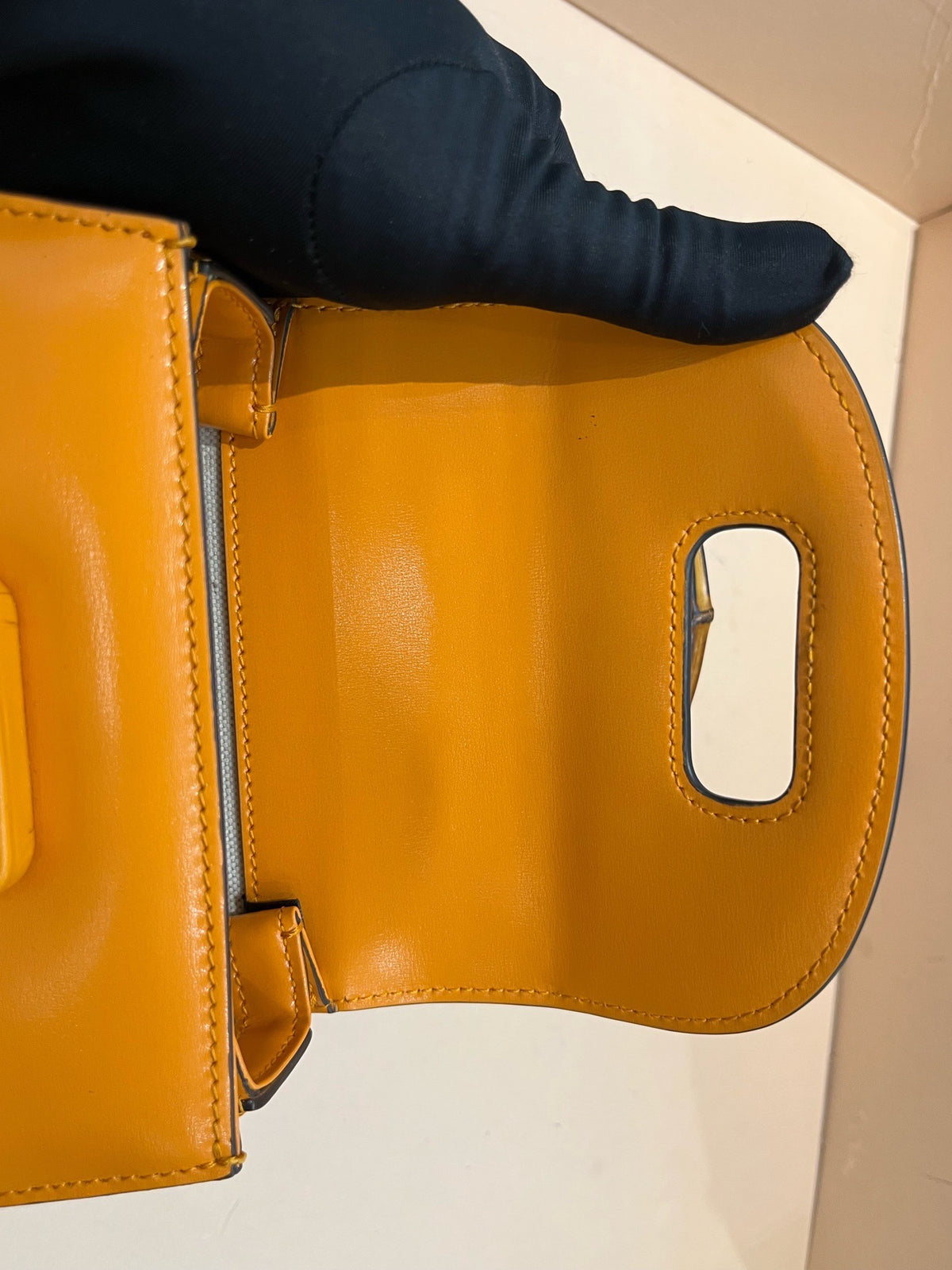 Gucci - Bamboo 1947 - Leather - Orange - (mini)