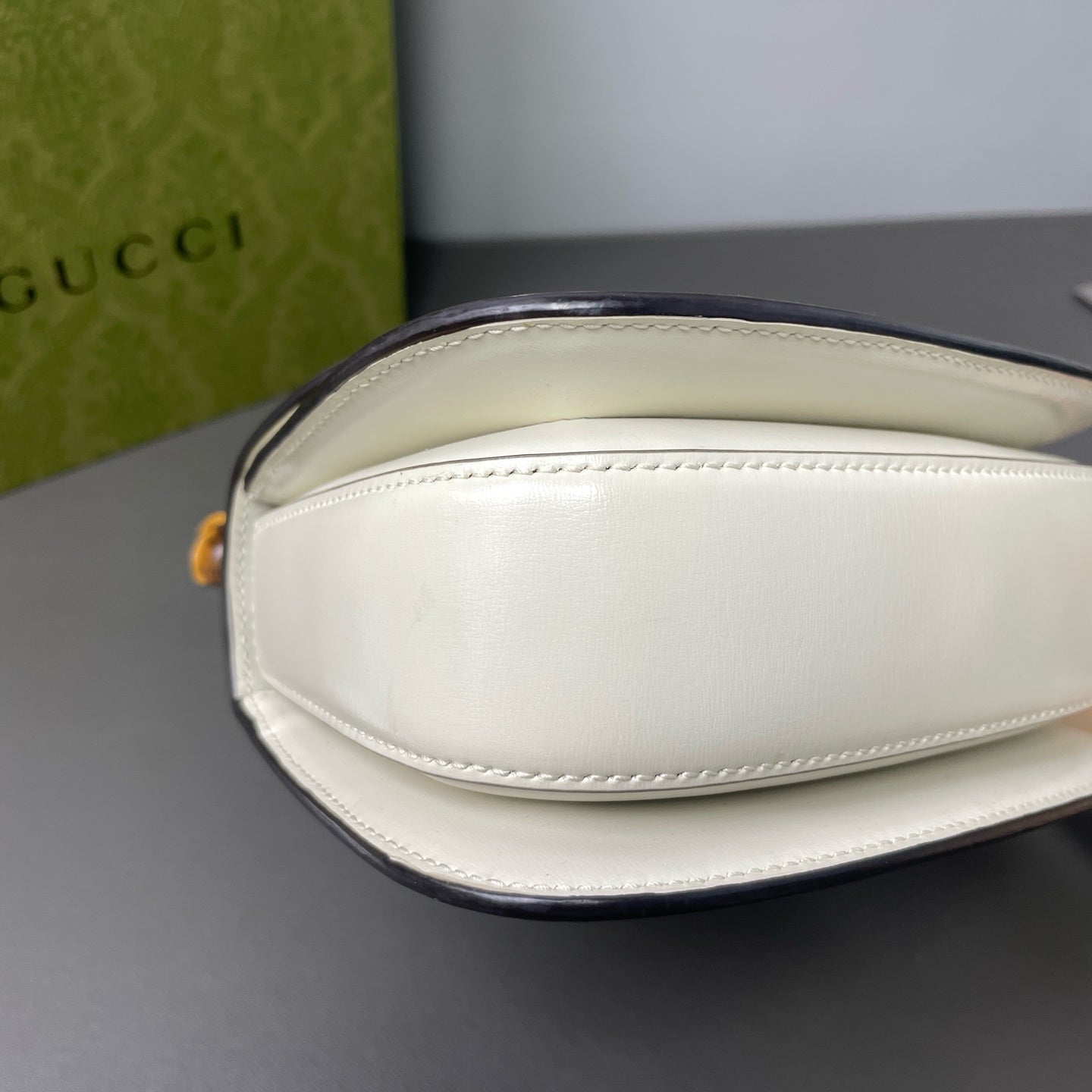 Gucci - Bamboo 1947 - Leather - White - (mini)
