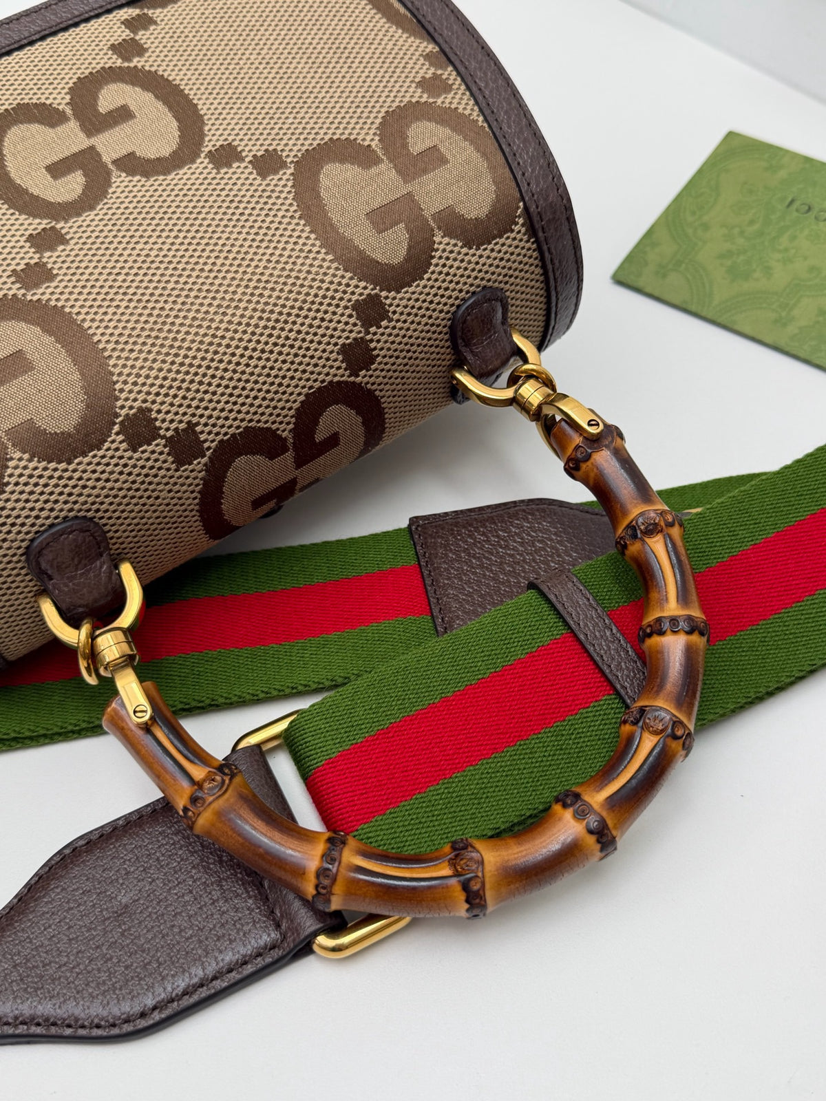 Gucci - Bamboo 1947 Mini - Cloth - Beige - (mini)