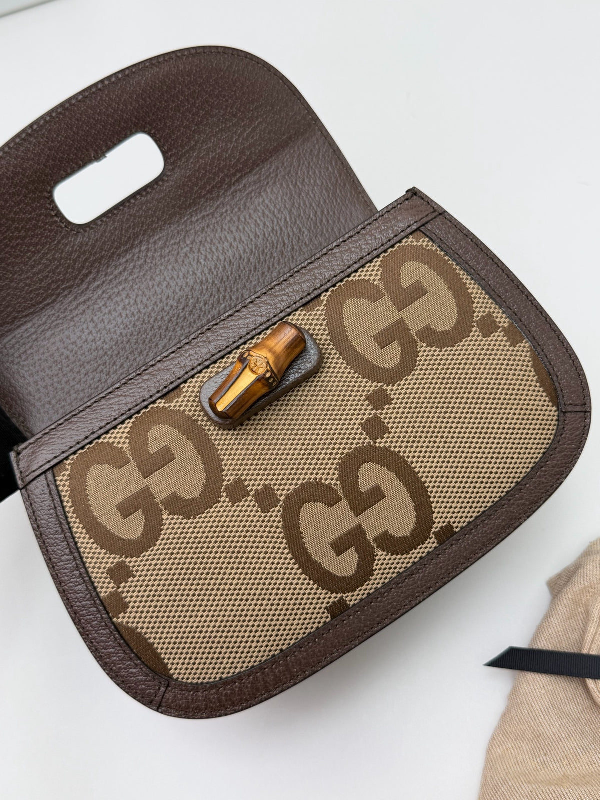 Gucci - Bamboo 1947 Mini - Cloth - Beige - (mini)