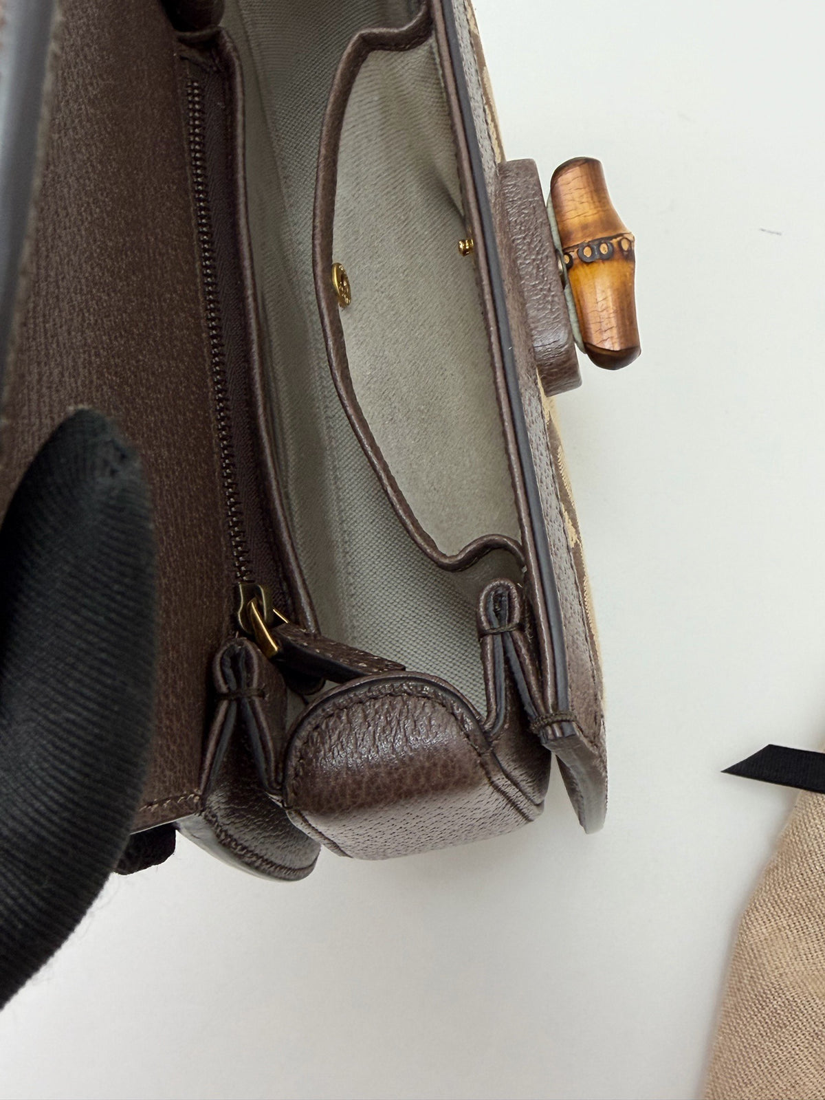 Gucci - Bamboo 1947 Mini - Cloth - Beige - (mini)