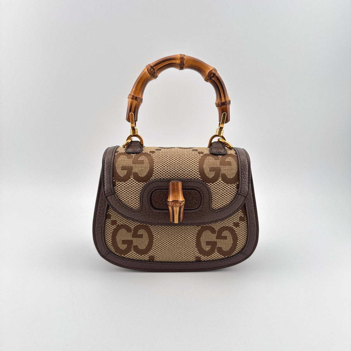 Gucci - Bamboo 1947 Mini - Cloth - Brown - (mini)