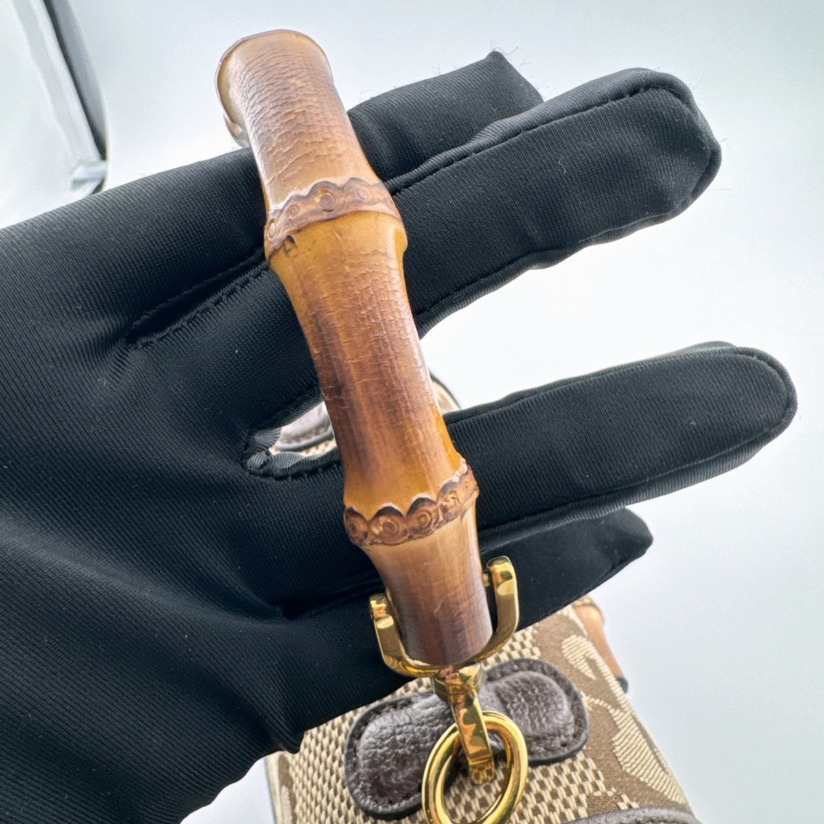 Gucci - Bamboo 1947 Mini - Cloth - Brown - (mini)