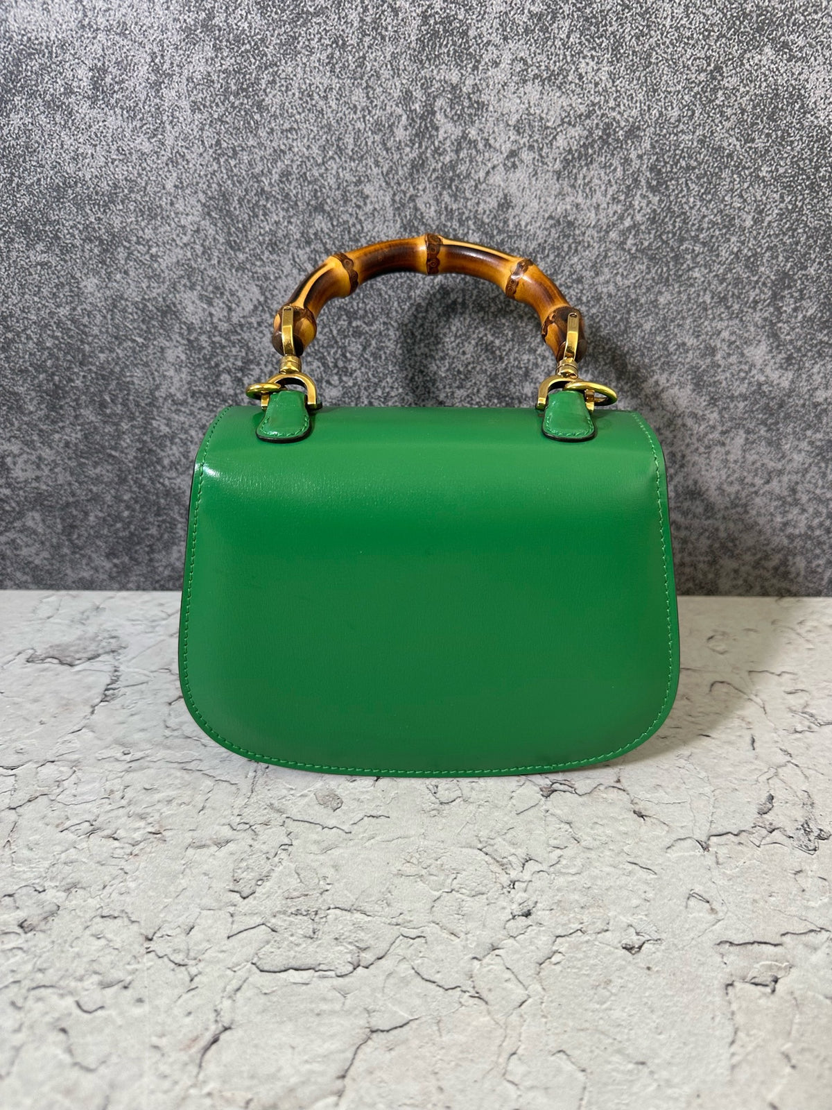 Gucci - Bamboo 1947 Mini - Leather - Green - (mini)