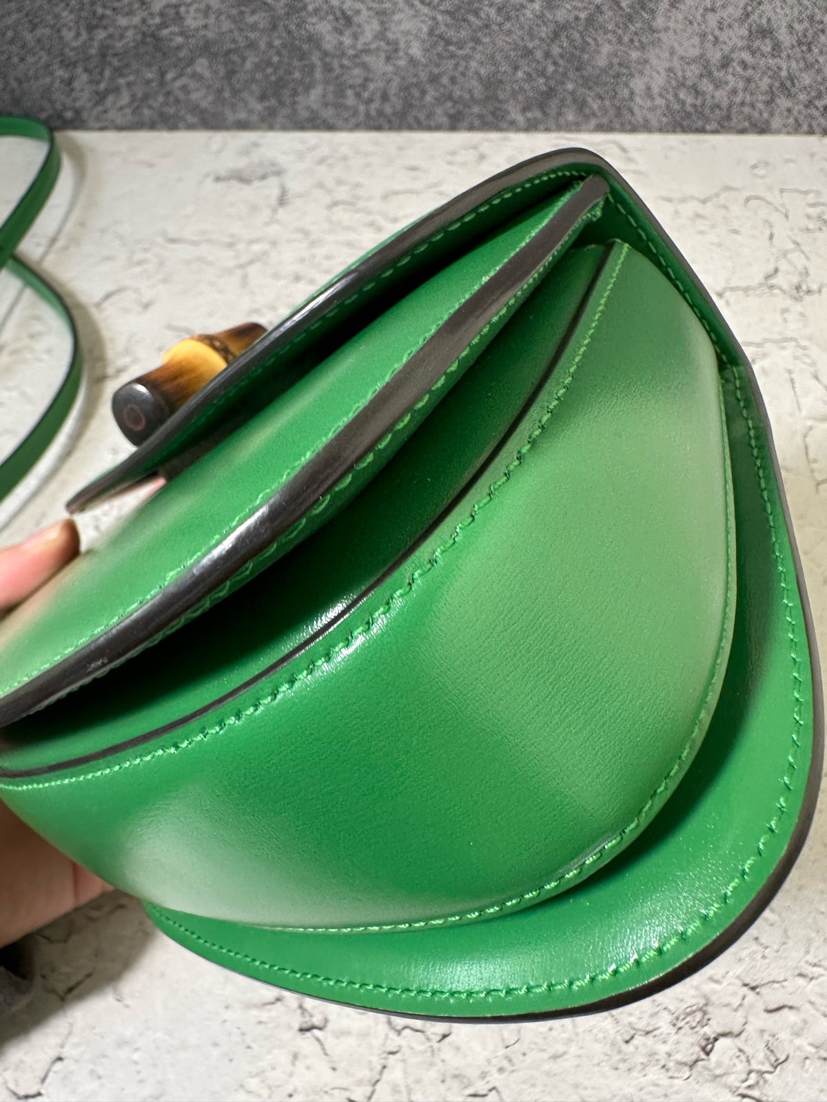 Gucci - Bamboo 1947 Mini - Leather - Green - (mini)