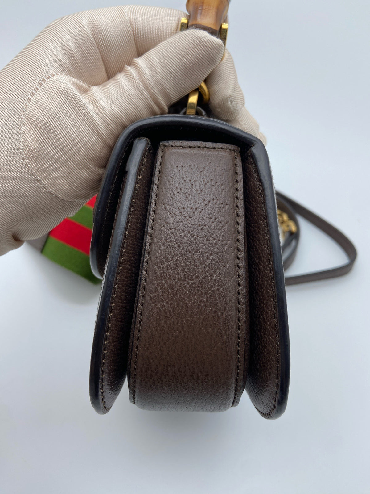 Gucci - Bamboo 1974 Small - Cloth - Brown - (small)