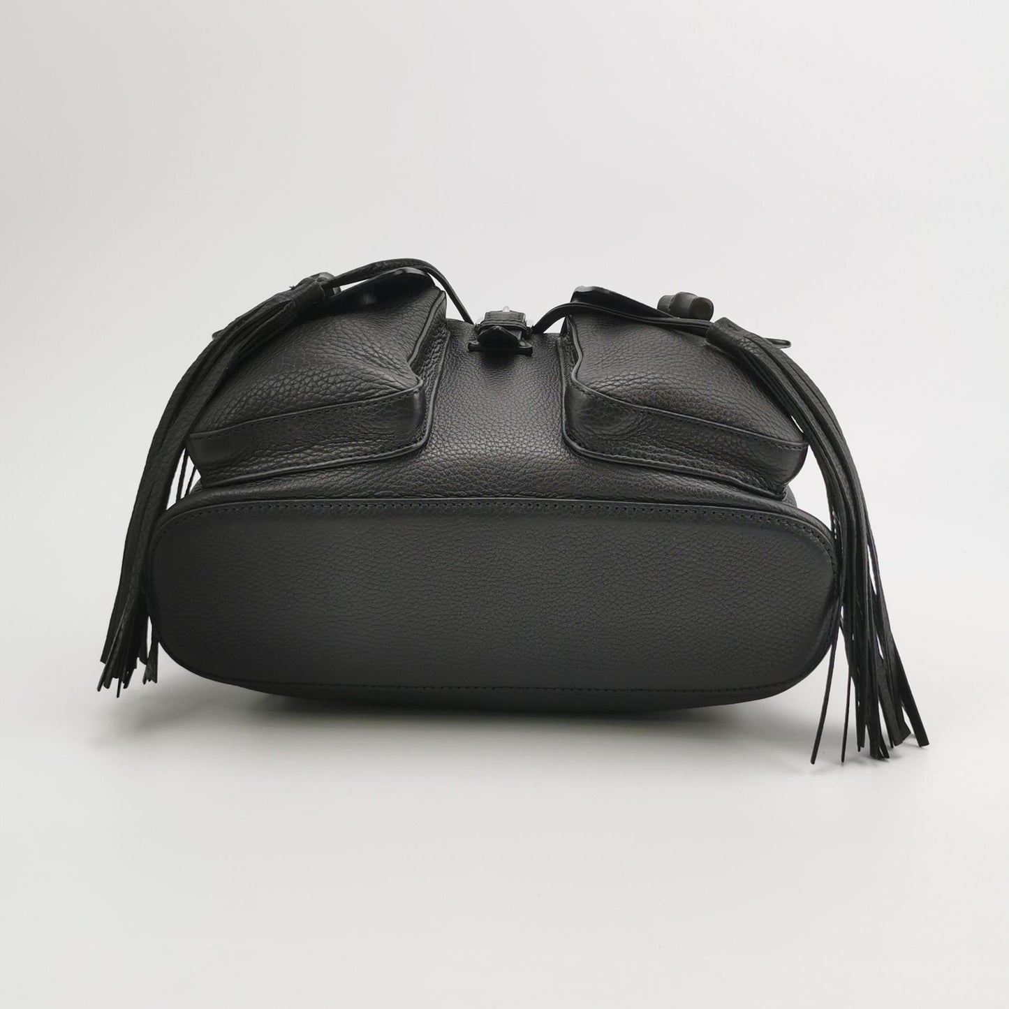 Gucci - Bamboo Backpack (370833-A7M0N-1000) - Leather - Black - (Medium)