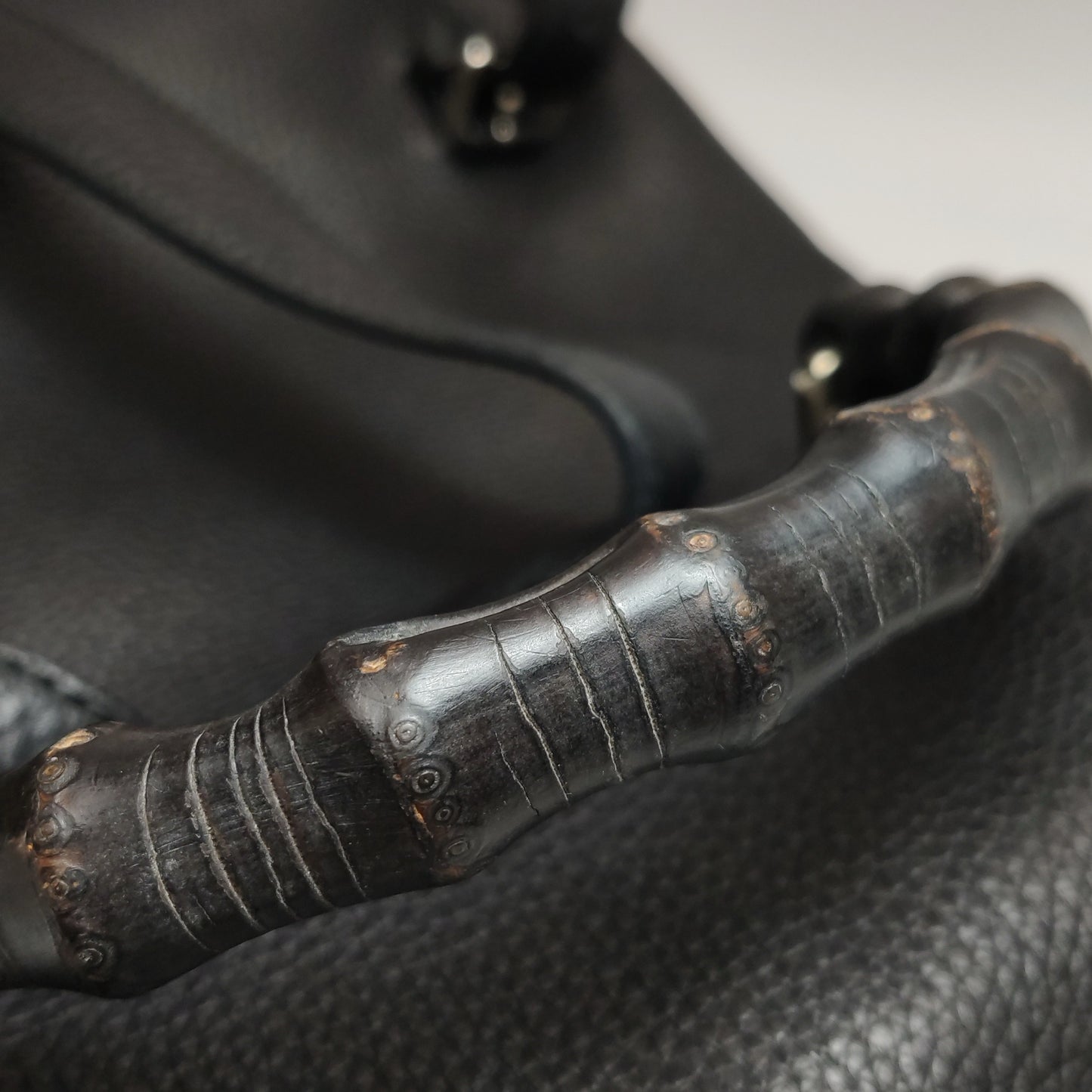 Gucci - Bamboo Backpack (370833-A7M0N-1000) - Leather - Black - (Medium)