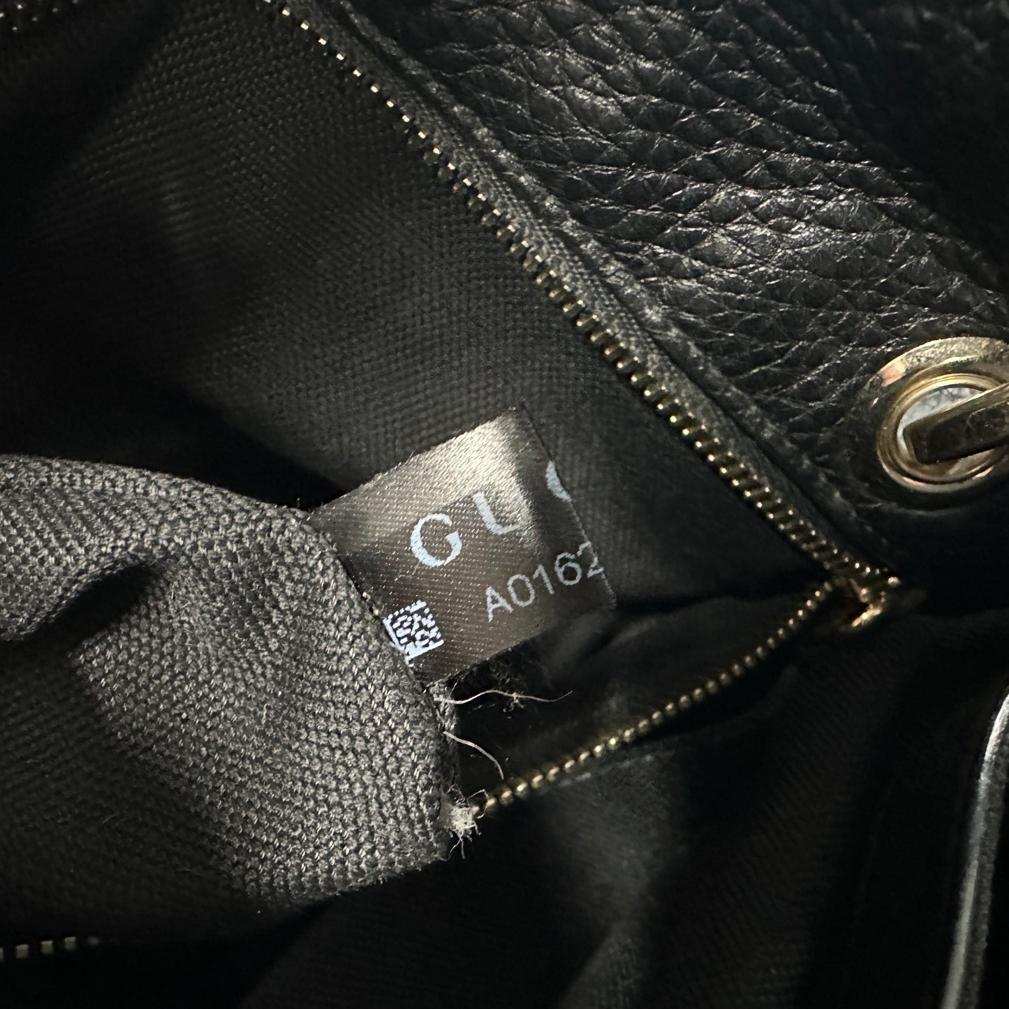 Gucci - Bamboo Boston - Leather - Black - (medium)