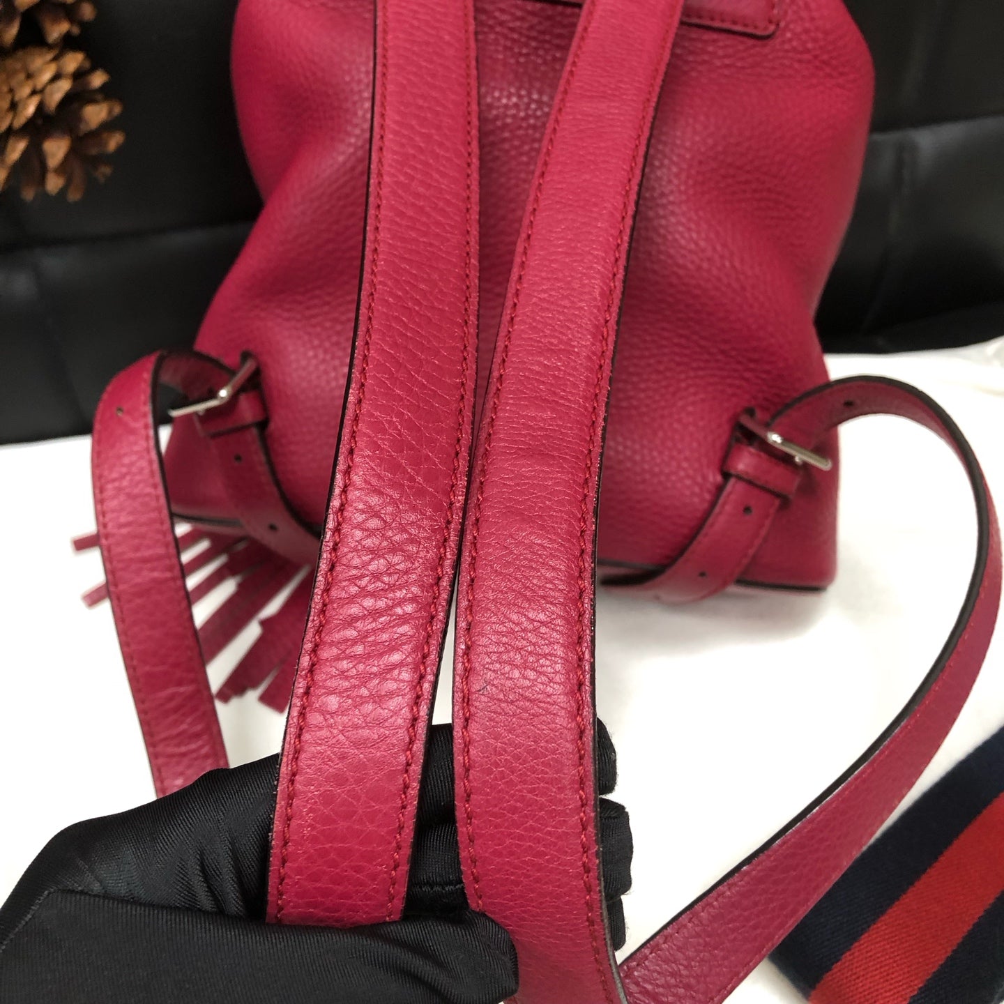 Gucci - Bamboo - Leather - Pink - (small)