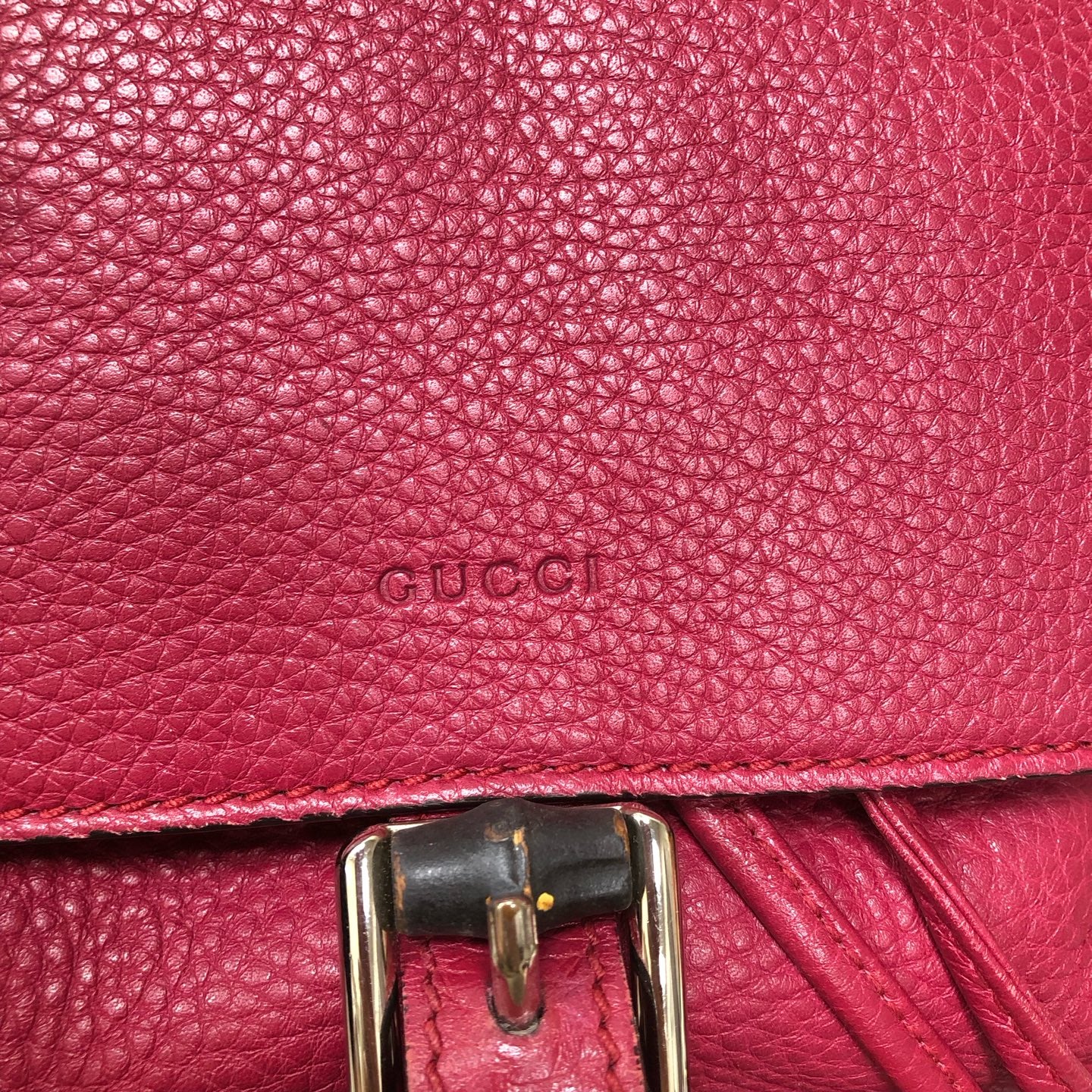 Gucci - Bamboo - Leather - Pink - (small)