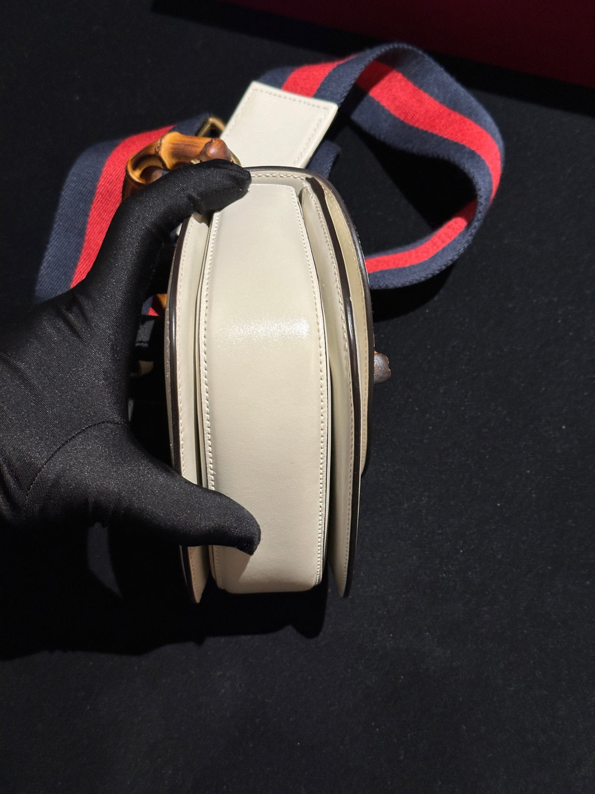 Gucci - Bamboo Mini - Leather - White - (mini)