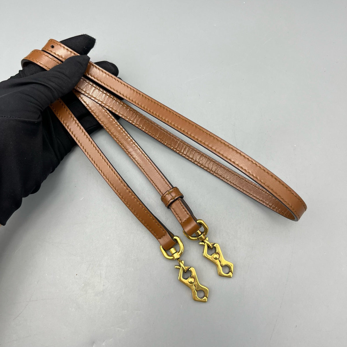 Gucci - Bamboo Saddle Bag - Leather - Brown - (mini)