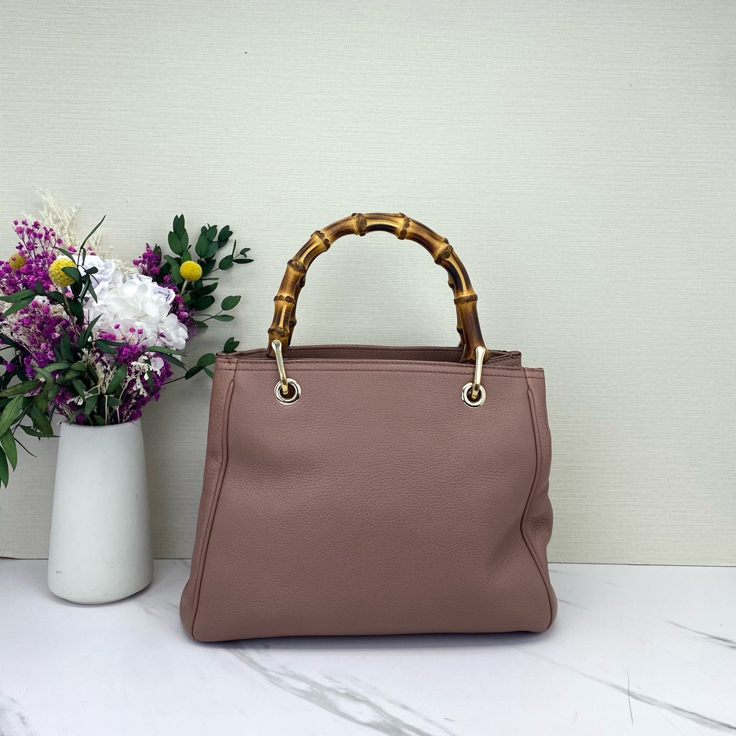 Gucci - Bamboo Shopper - Leather - Pink - (medium)