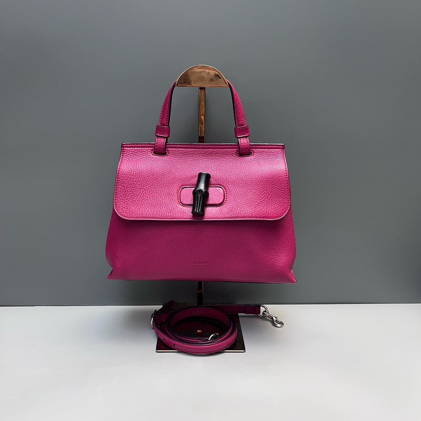 Gucci - Bamboo Shopper Tote - Leather - Pink - (Medium)