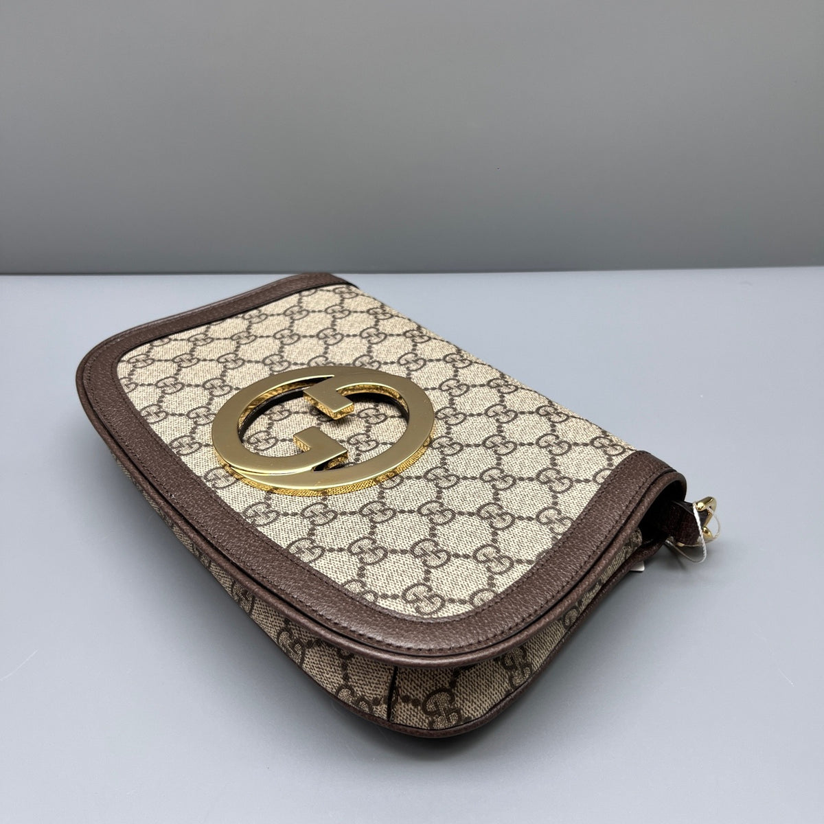 Gucci - Blondie Chain Bag - Cloth - Brown - (medium)